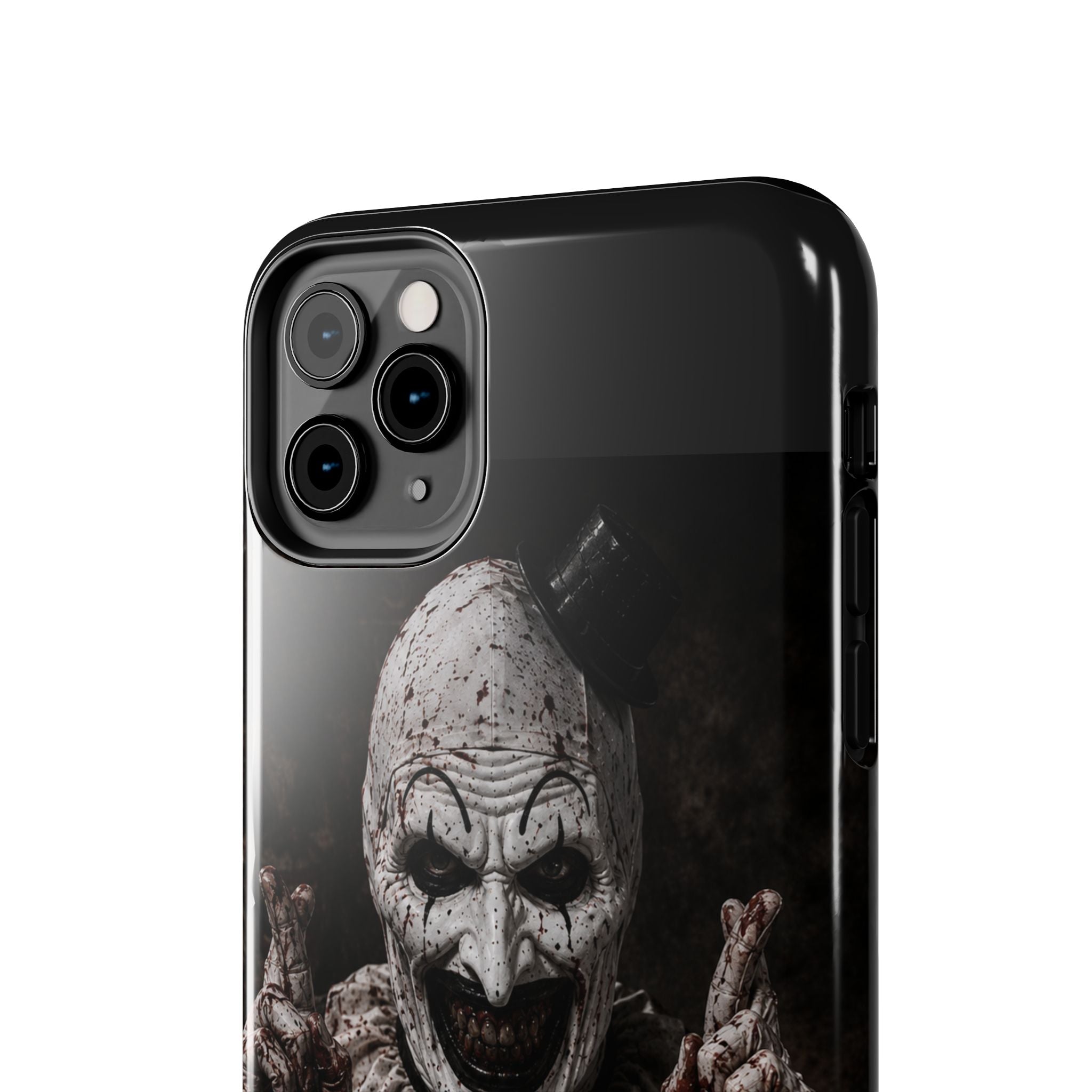 Horror Clown Tough Phone Case — Creepy Scary Clown Protective iPhone Cover