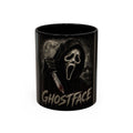 Ghostface Horror Coffee Mug – Halloween Killer Mask Design (11/15 oz)