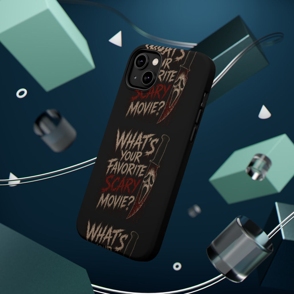 Scream 'What's Your Favorite Scary Movie?' Magnetic Impact Phone Case