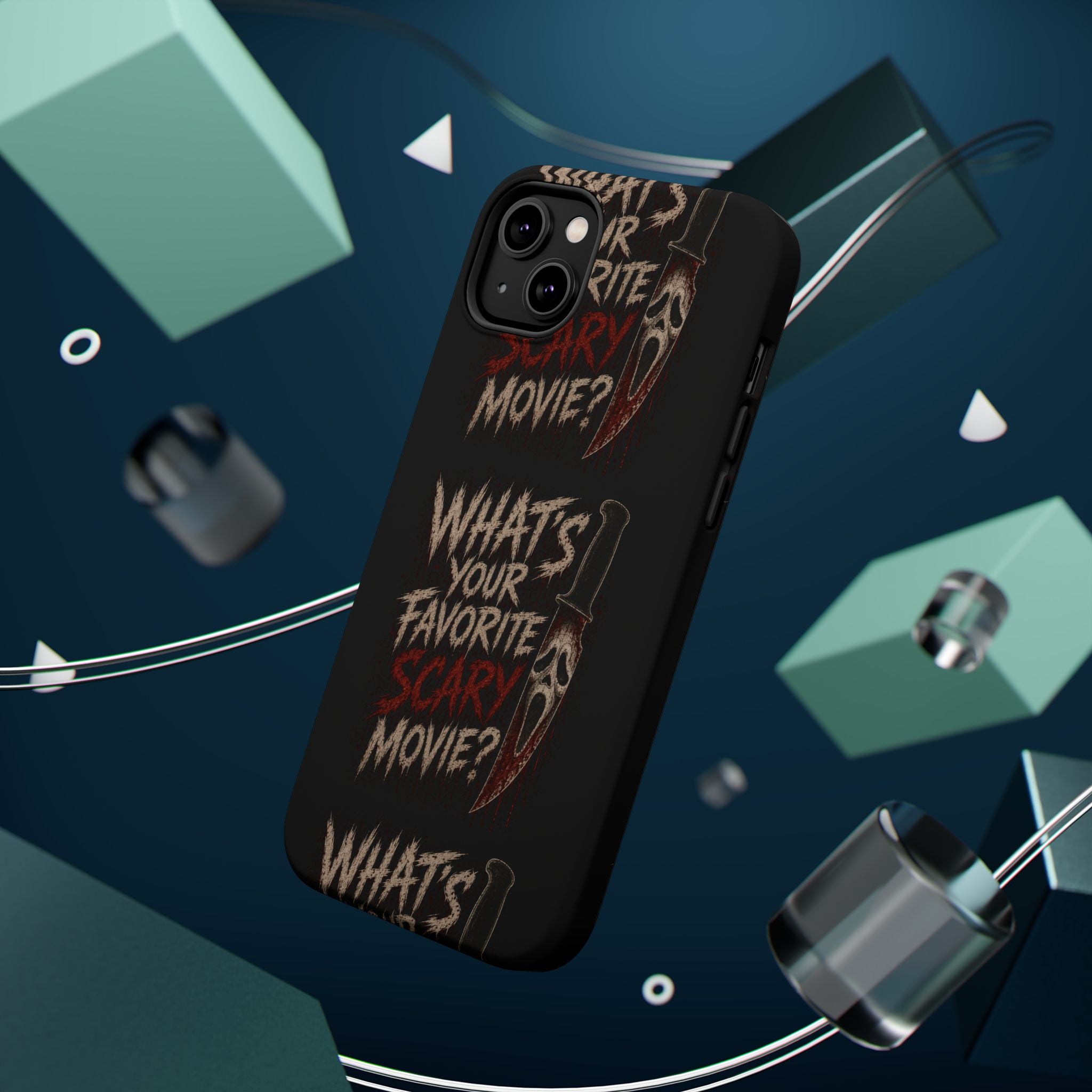 Scream 'What's Your Favorite Scary Movie?' Magnetic Impact Phone Case