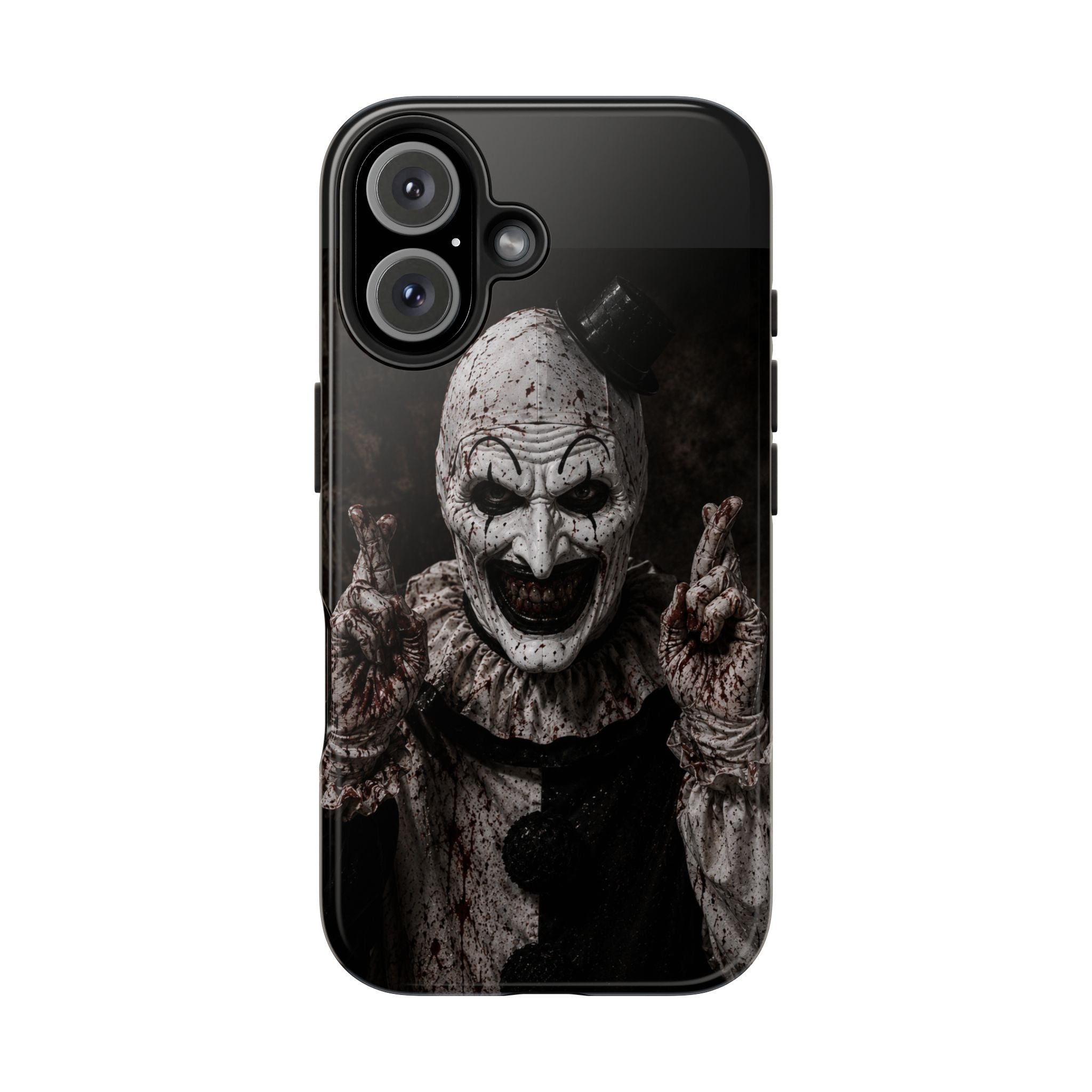 Horror Clown Tough Phone Case — Creepy Scary Clown Protective iPhone Cover