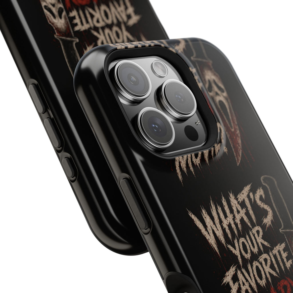 Scream 'What's Your Favorite Scary Movie?' Magnetic Impact Phone Case