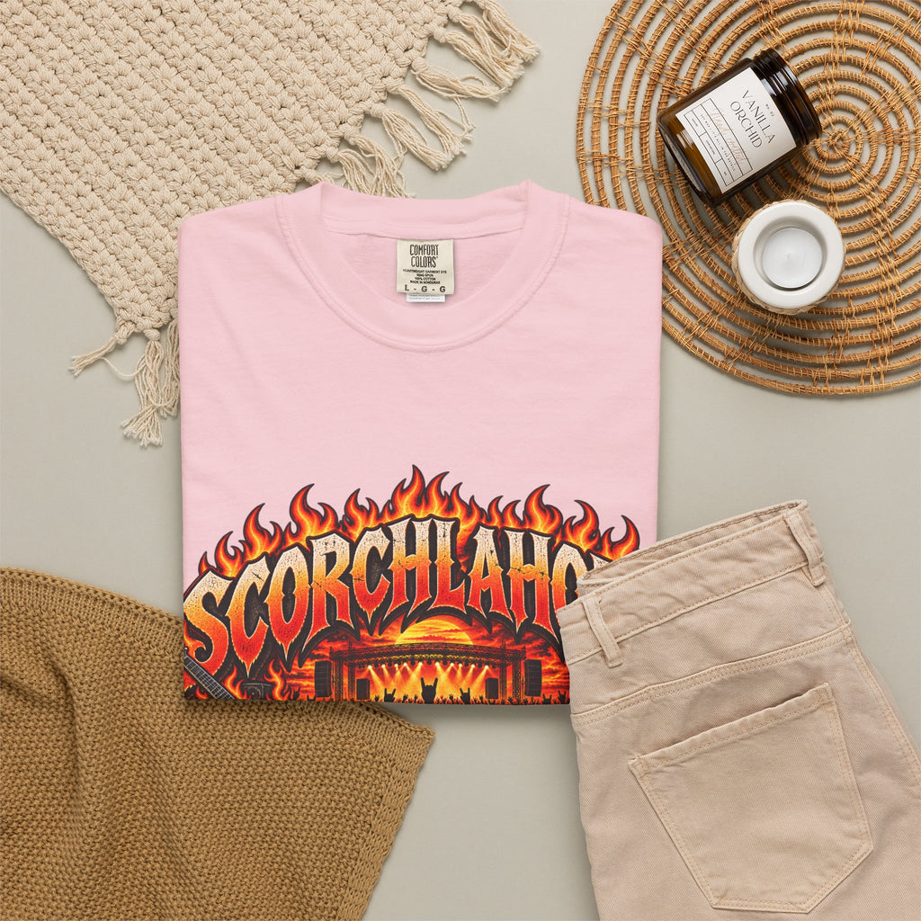 T-Shirt — Scorchlahoma 2026 Flame Graphic Tee