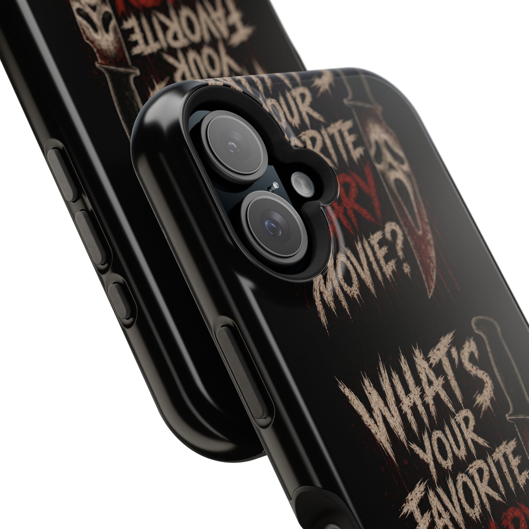 Scream 'What's Your Favorite Scary Movie?' Magnetic Impact Phone Case