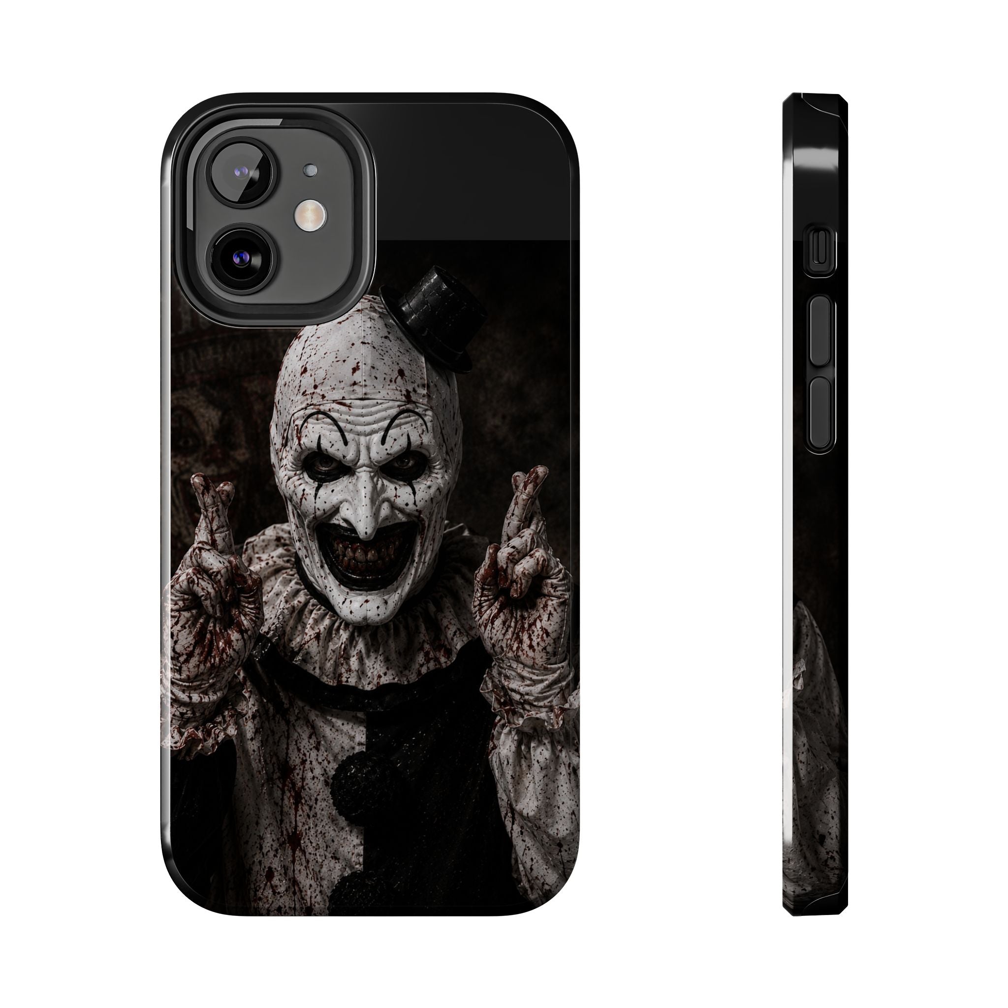 Horror Clown Tough Phone Case — Creepy Scary Clown Protective iPhone Cover