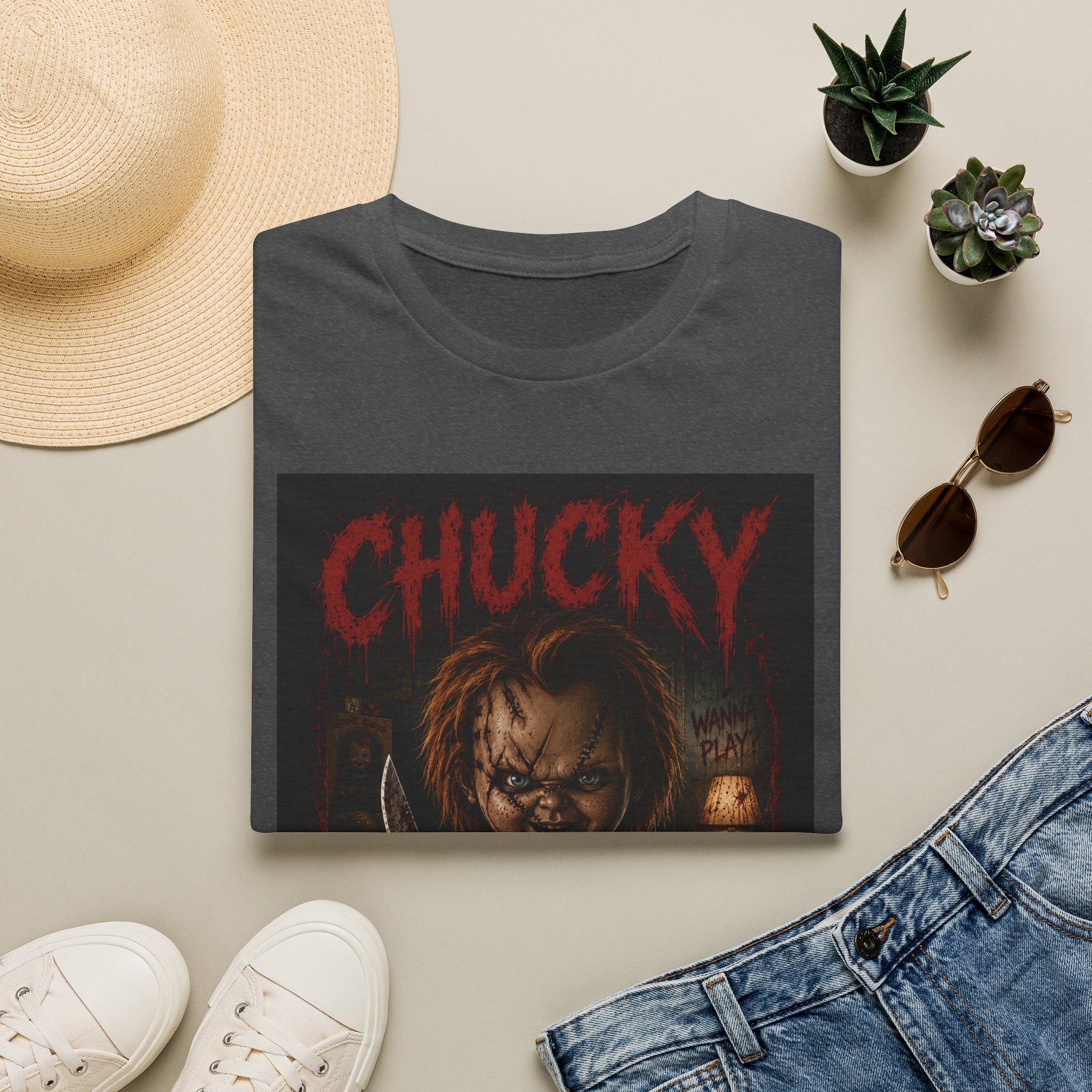 Chucky Horror Movie T-Shirt — Retro Killer Doll Graphic Tee