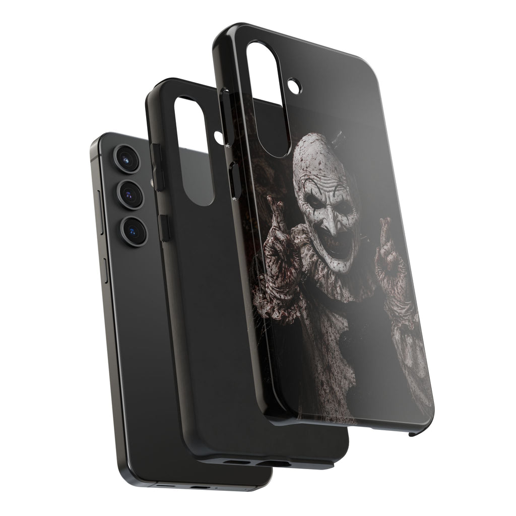 Horror Clown Tough Phone Case — Creepy Scary Clown Protective iPhone Cover