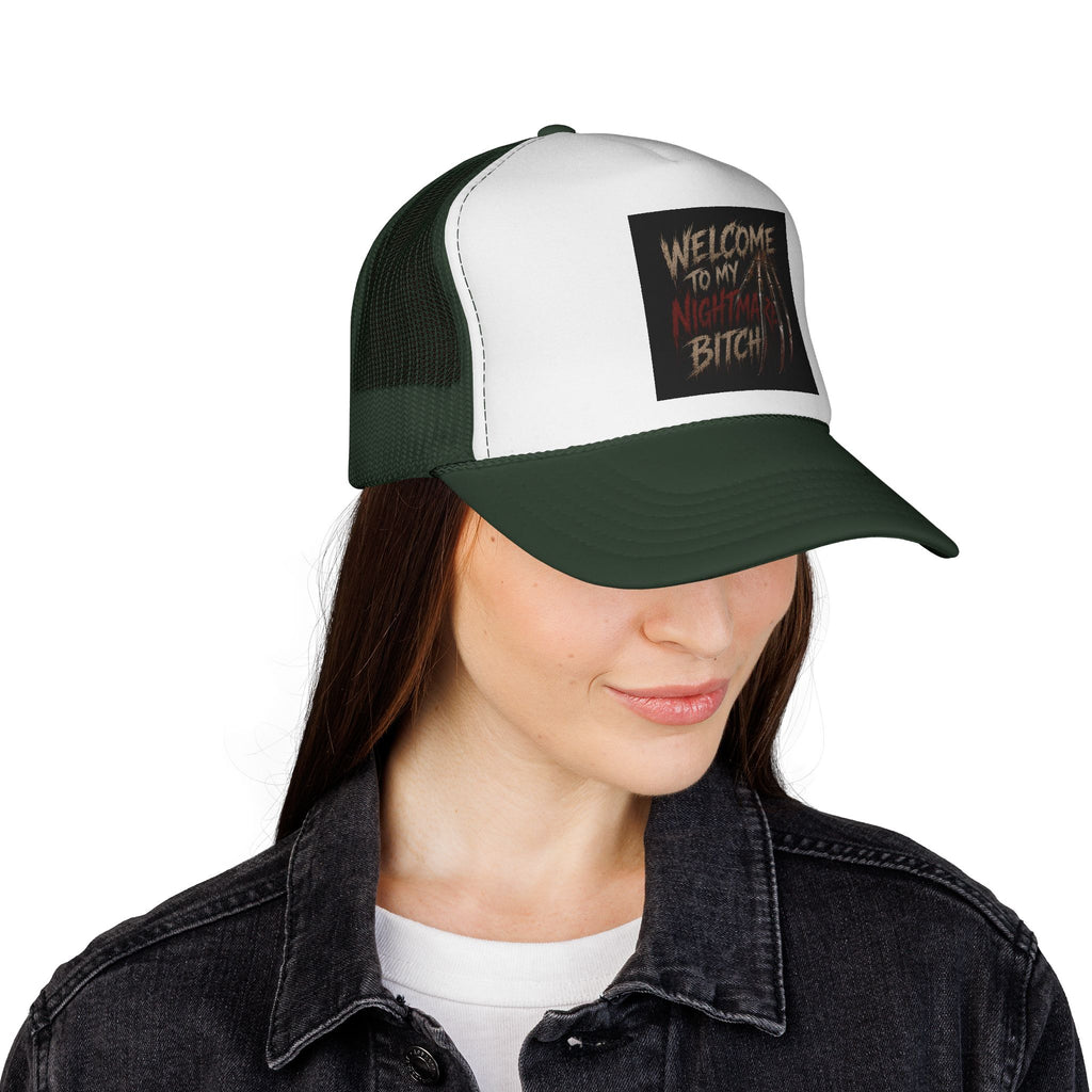 Freddy Kreuger Hat Trucker Hat Baseball Cap Welcome To My World
