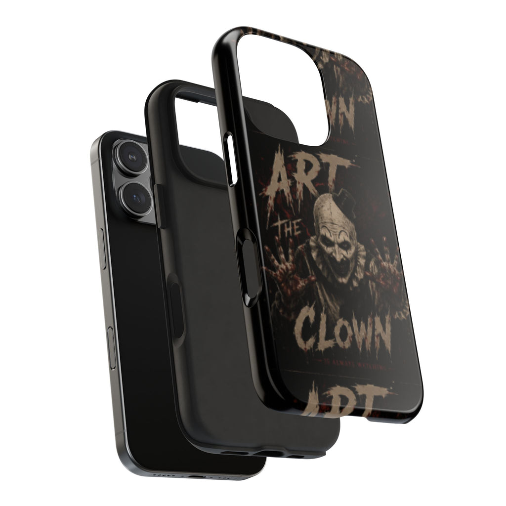 Horror Clown Tough Phone Case — 'Art the Clown' Scary Protective Cover