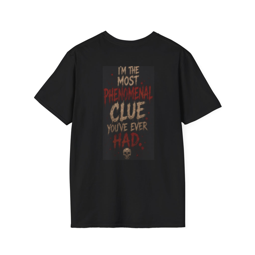 Zombie Clown Horror T-Shirt — Dark Scary Circus Tee for Halloween