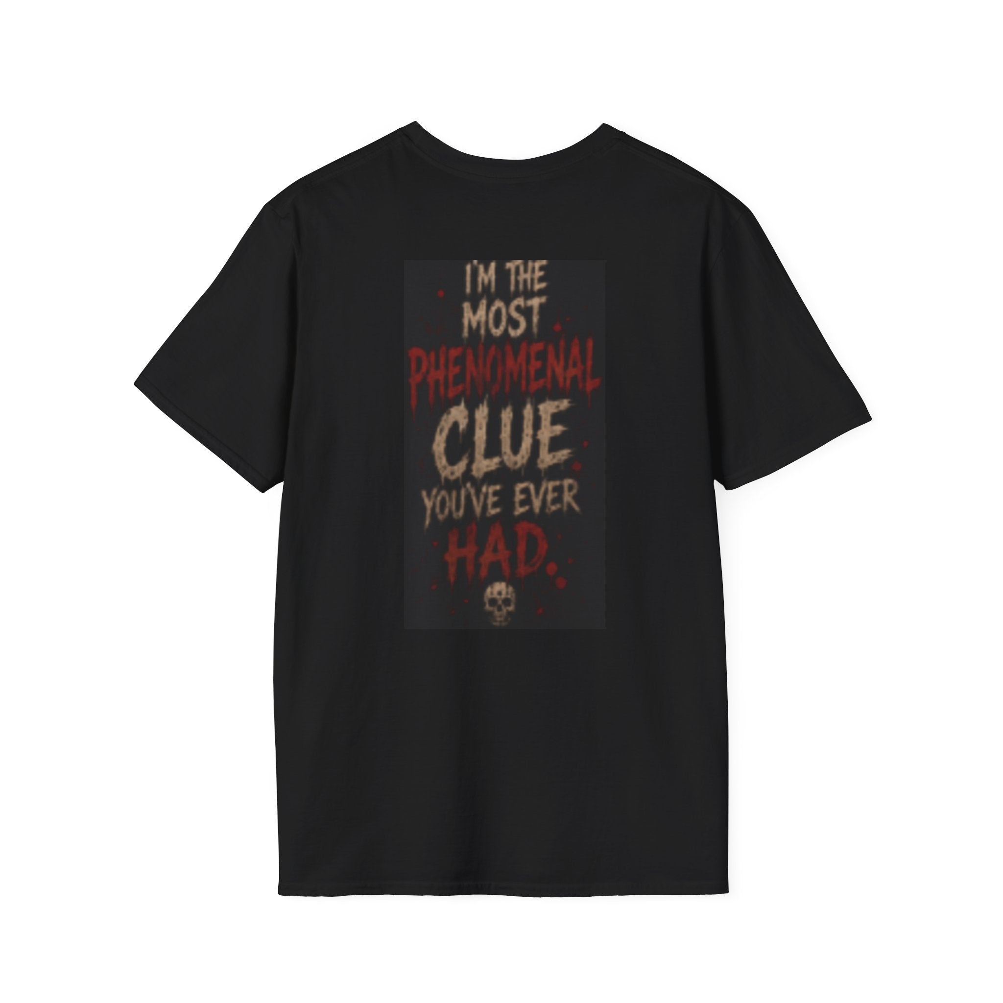 Zombie Clown Horror T-Shirt — Dark Scary Circus Tee for Halloween