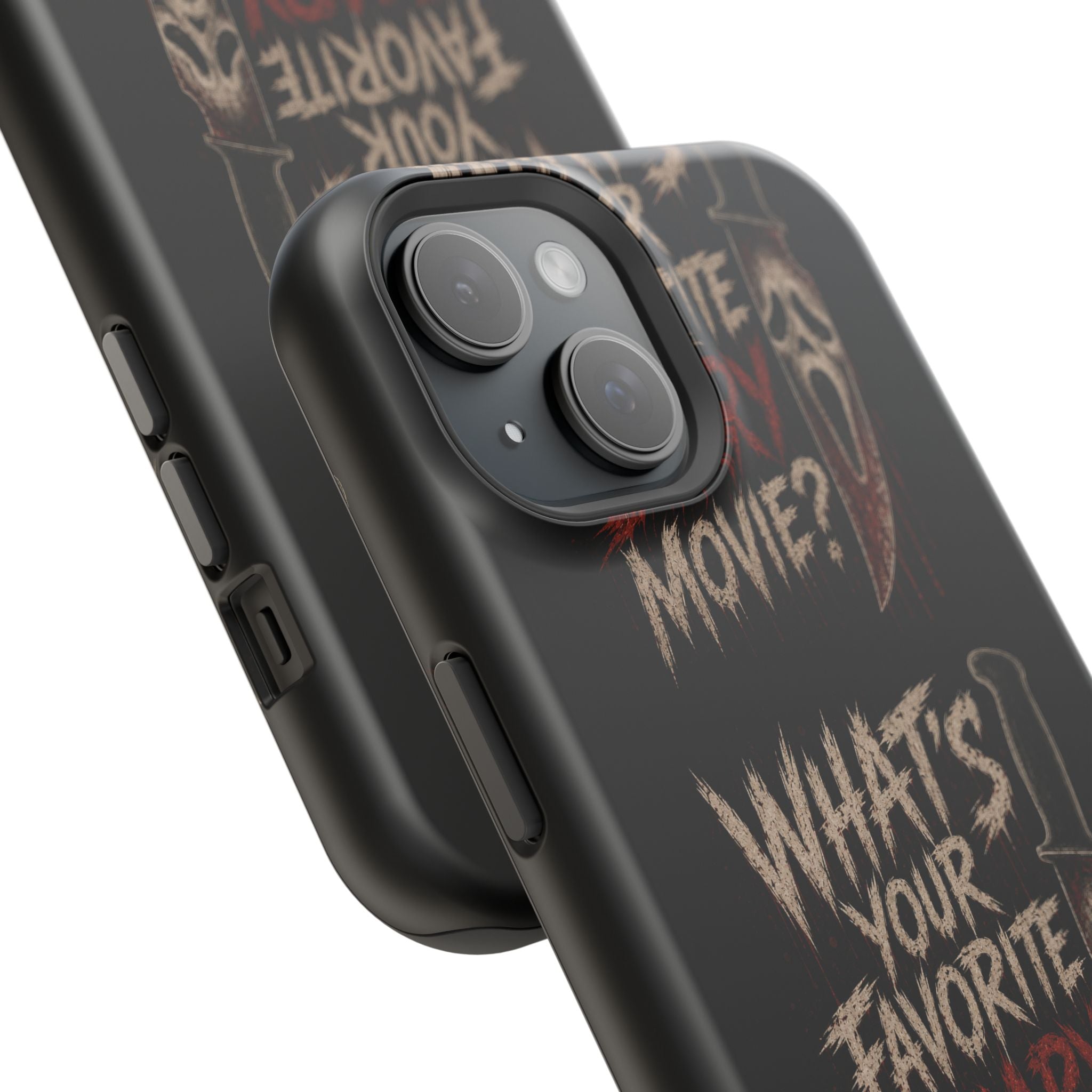 Scream 'What's Your Favorite Scary Movie?' Magnetic Impact Phone Case