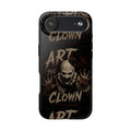 Horror Clown Tough Phone Case — 'Art the Clown' Scary Protective Cover