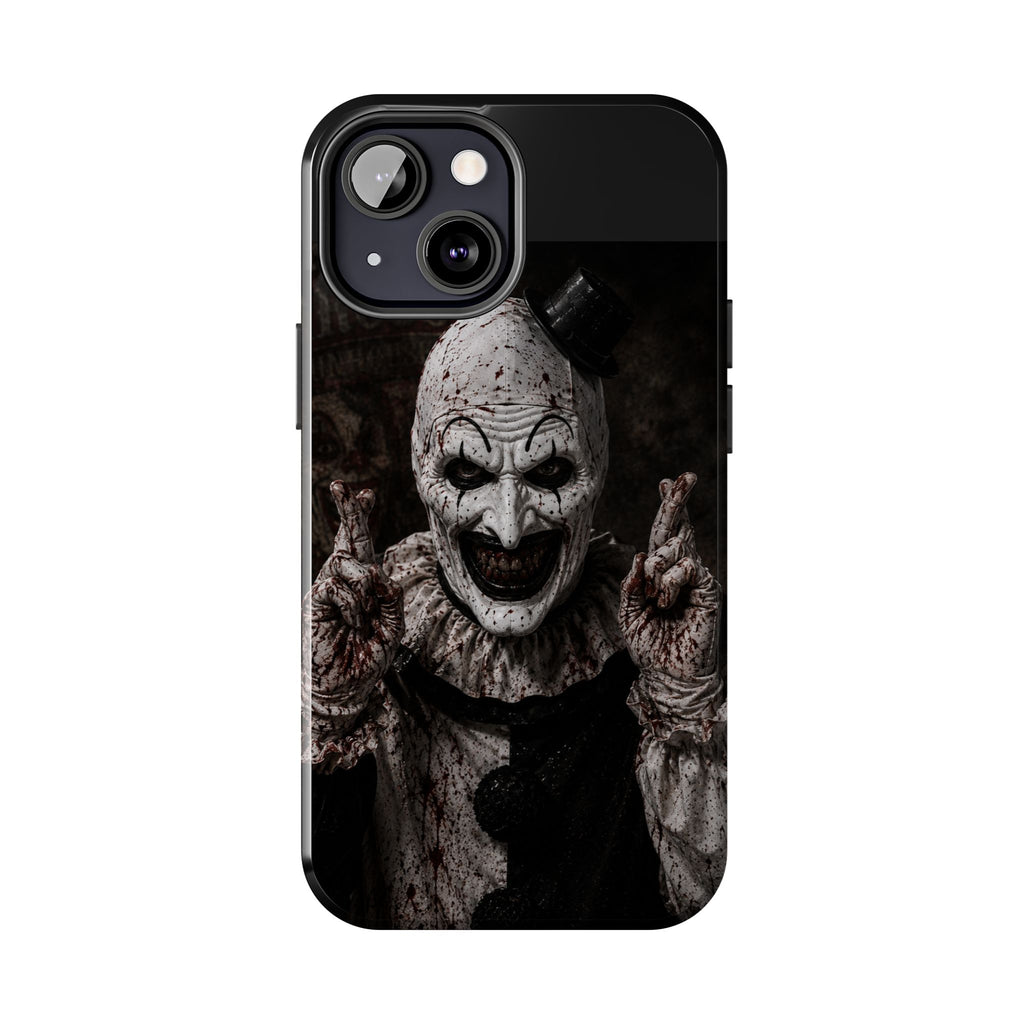 Horror Clown Tough Phone Case — Creepy Scary Clown Protective iPhone Cover