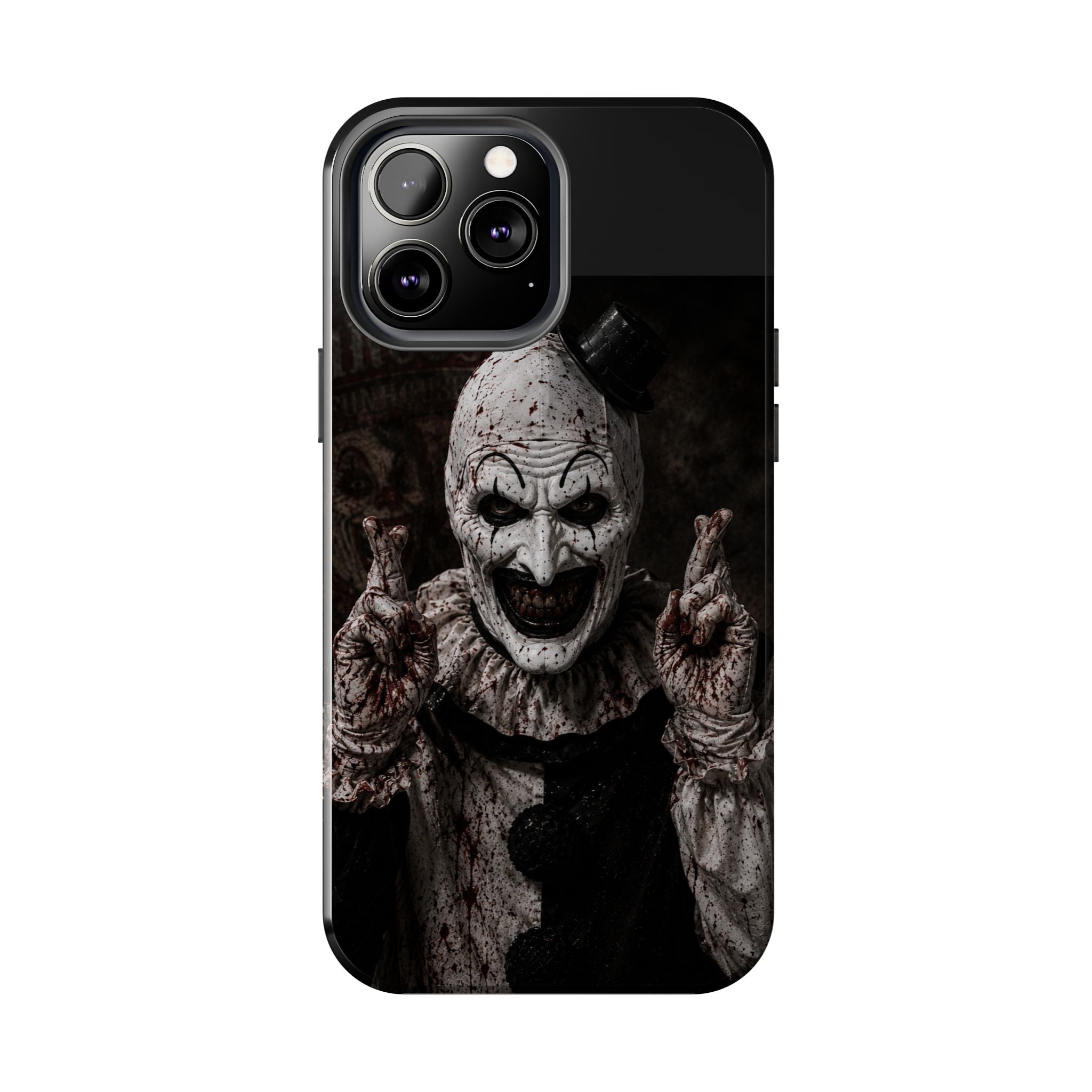 Horror Clown Tough Phone Case — Creepy Scary Clown Protective iPhone Cover