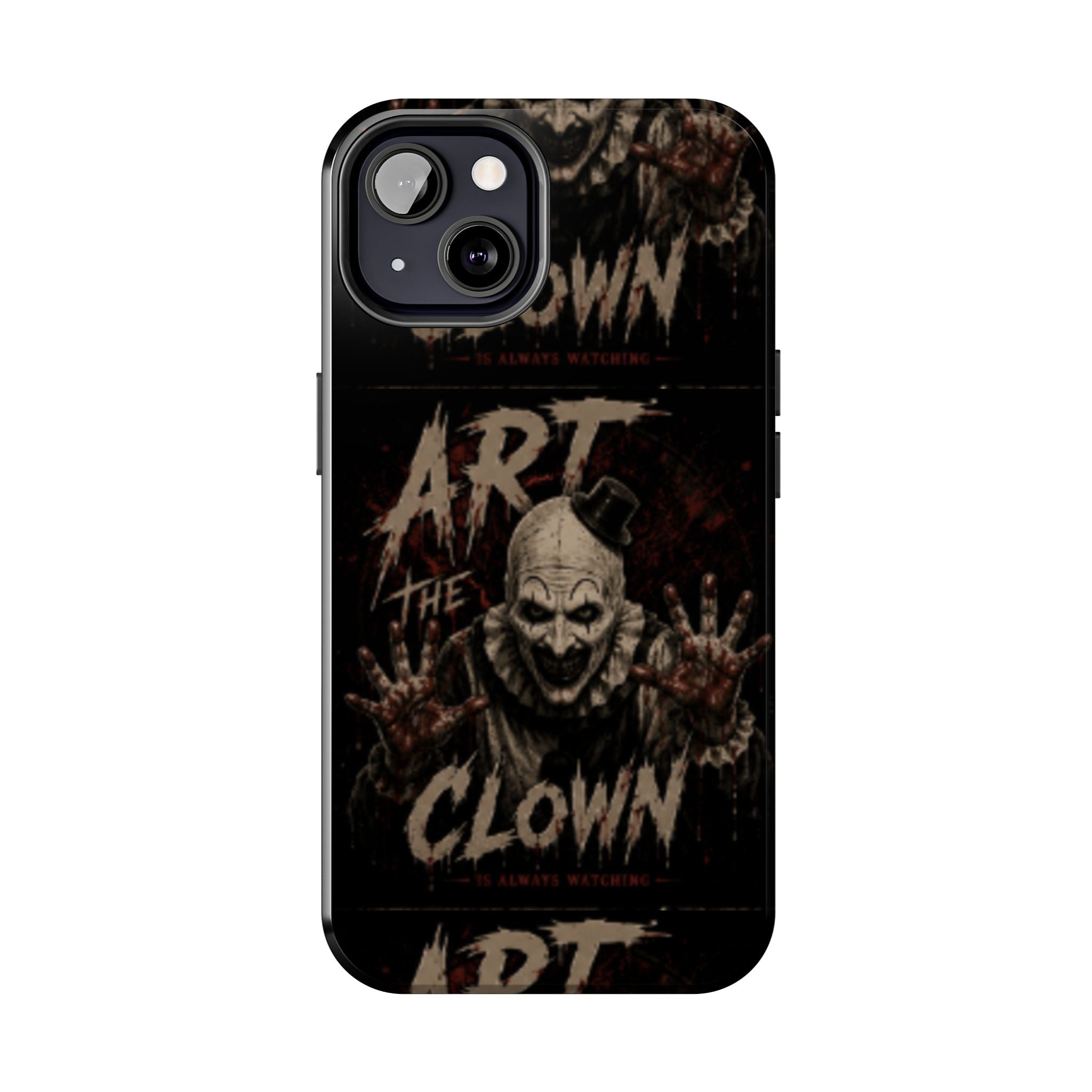 Horror Clown Tough Phone Case — 'Art the Clown' Scary Protective Cover