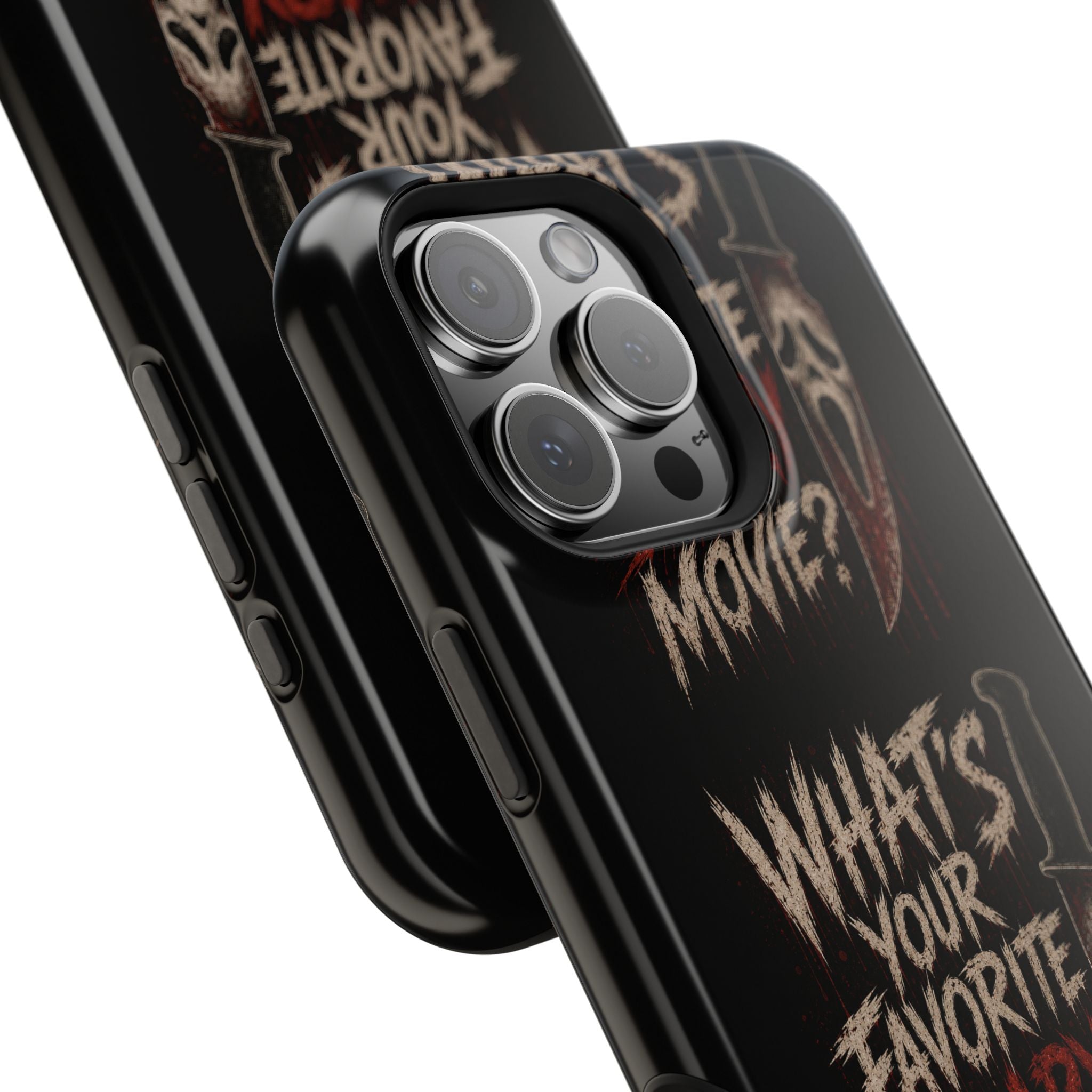 Scream 'What's Your Favorite Scary Movie?' Magnetic Impact Phone Case
