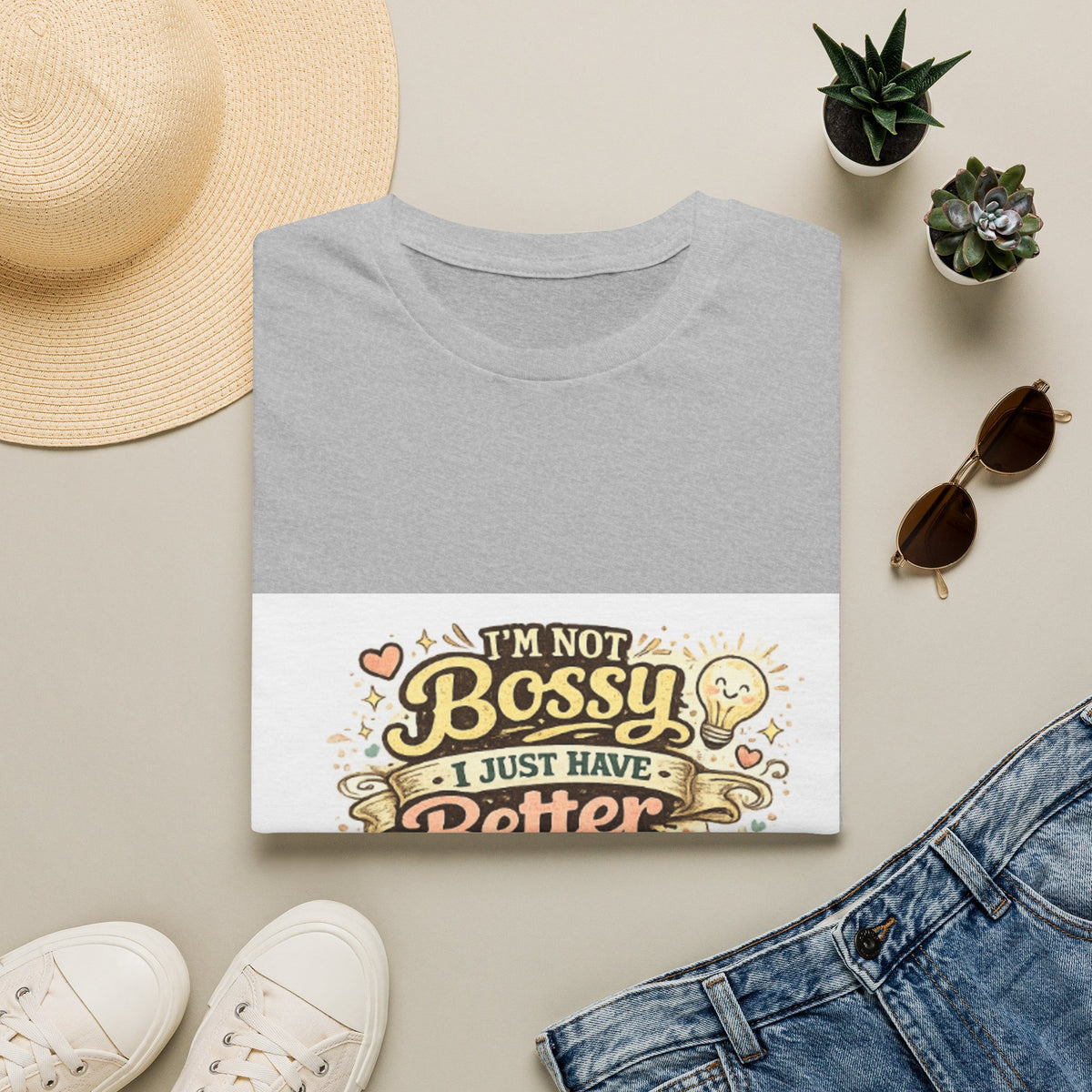 T-Shirt — “I’m Not Bossy, I Just Have Better Ideas” Graphic Tee