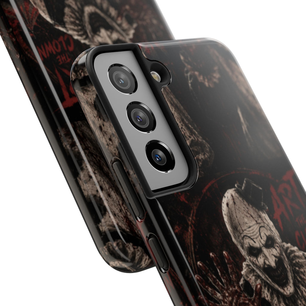 Horror Clown Tough Phone Case — 'Art the Clown' Scary Protective Cover