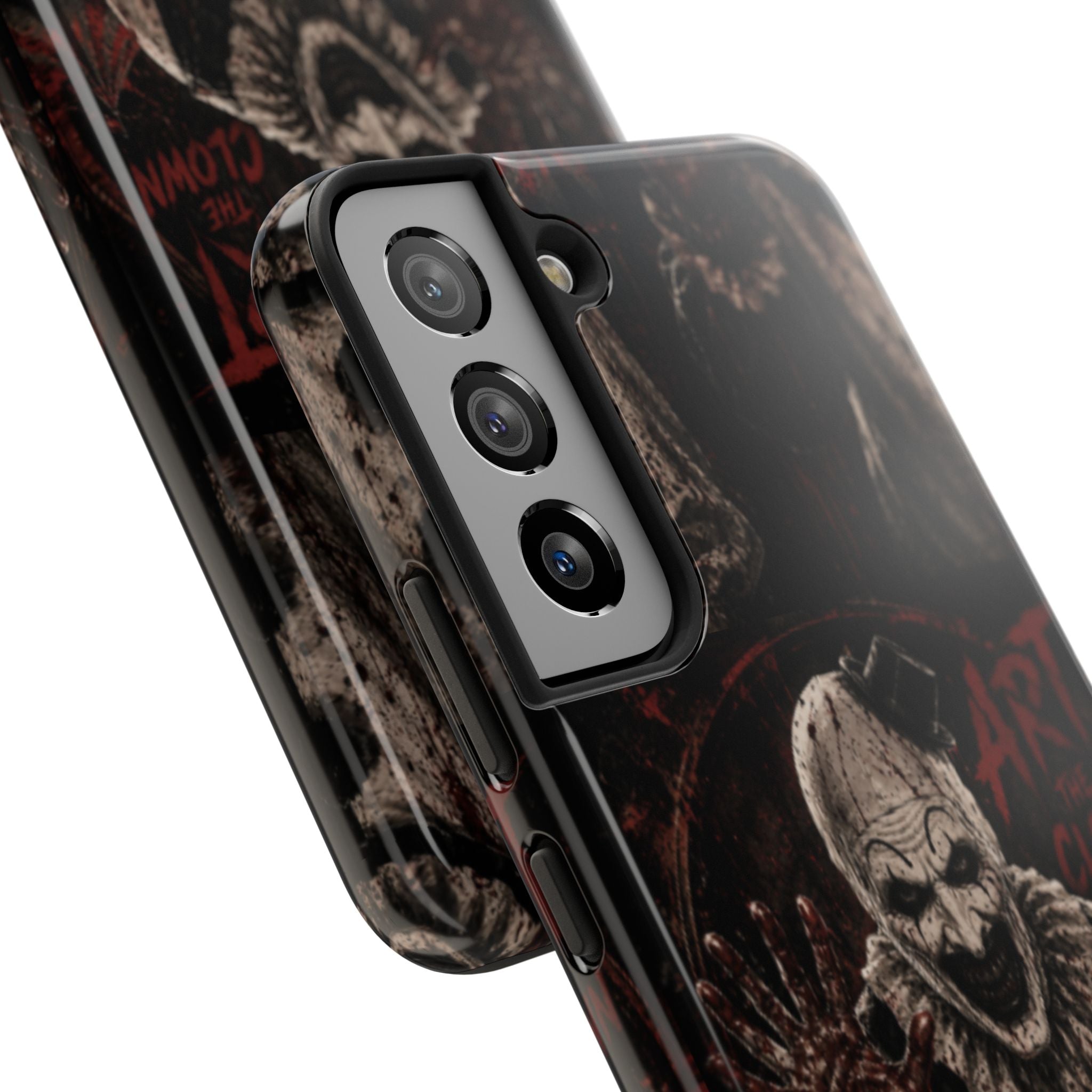 Horror Clown Tough Phone Case — 'Art the Clown' Scary Protective Cover