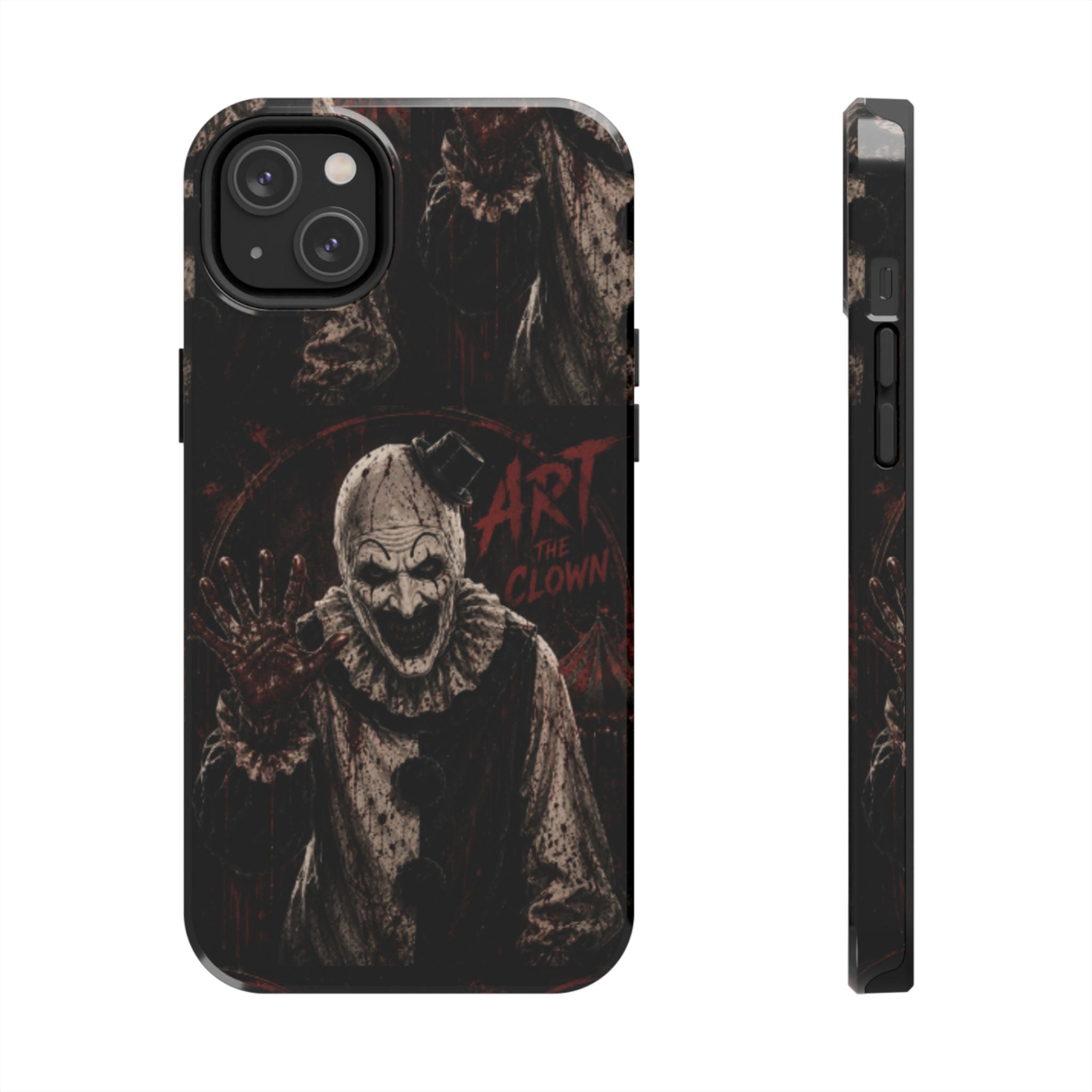 Horror Clown Tough Phone Case — 'Art the Clown' Scary Protective Cover