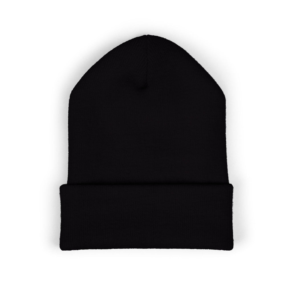 Embroidered 'Forever' Flame Logo Beanie — Classic Cuffed Knit Hat