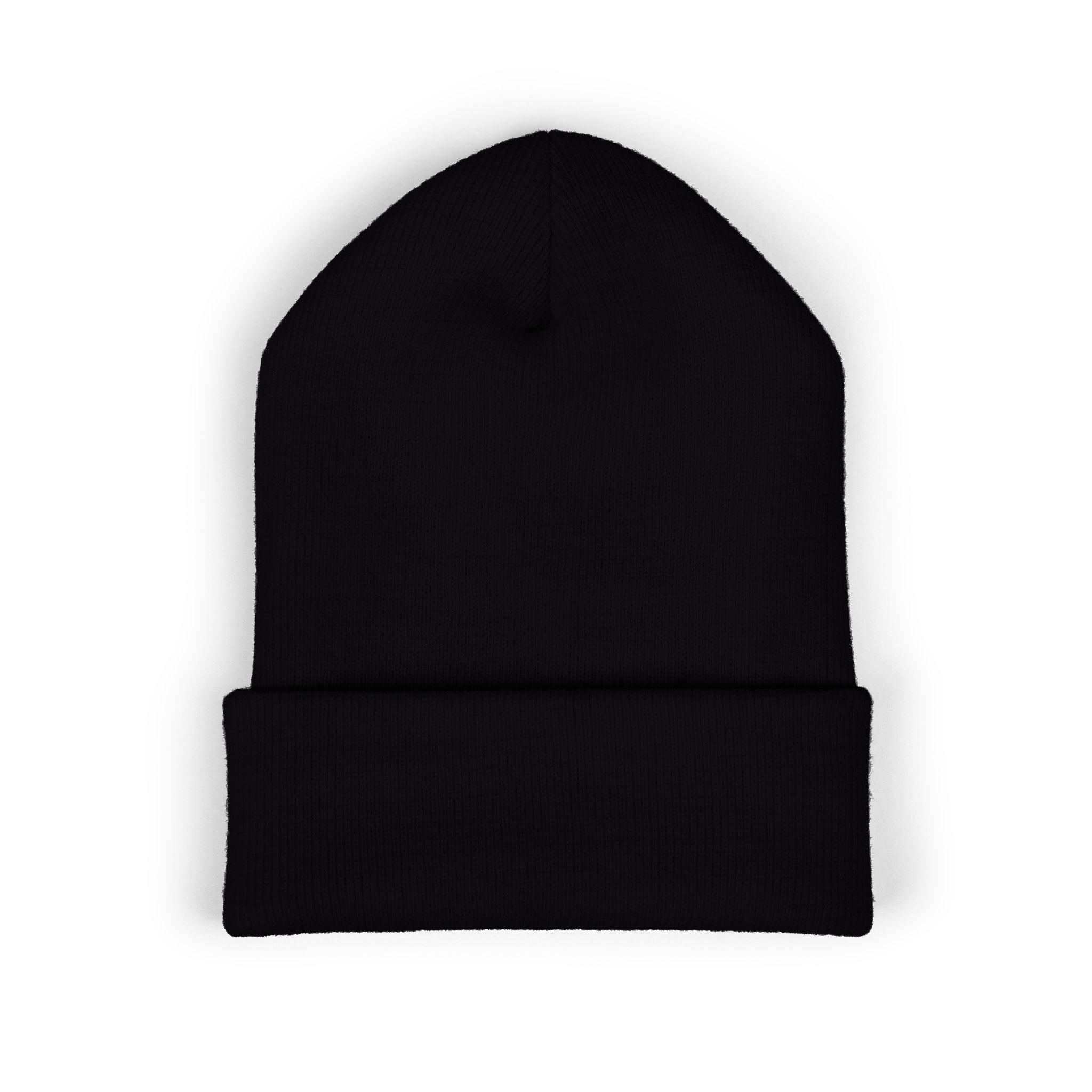 Embroidered 'Forever' Flame Logo Beanie — Classic Cuffed Knit Hat