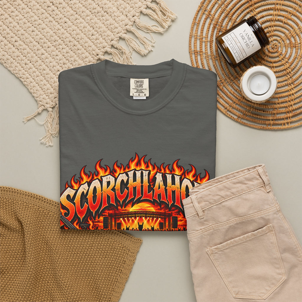 T-Shirt — Scorchlahoma 2026 Flame Graphic Tee