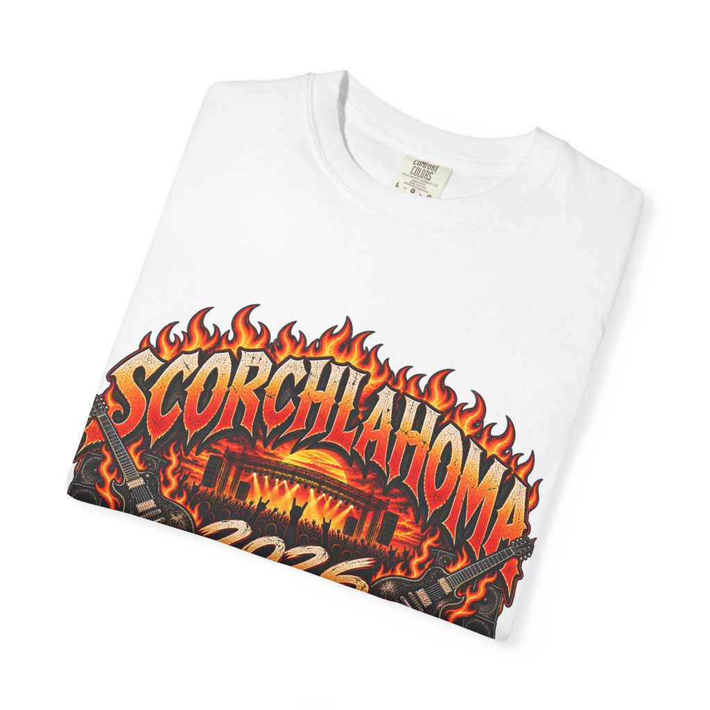 T-Shirt — Scorchlahoma 2026 Flame Graphic Tee