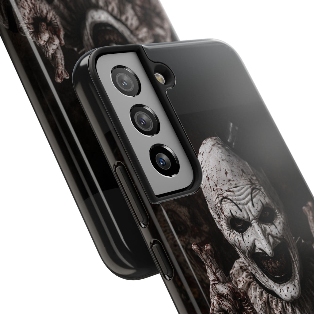 Horror Clown Tough Phone Case — Creepy Scary Clown Protective iPhone Cover