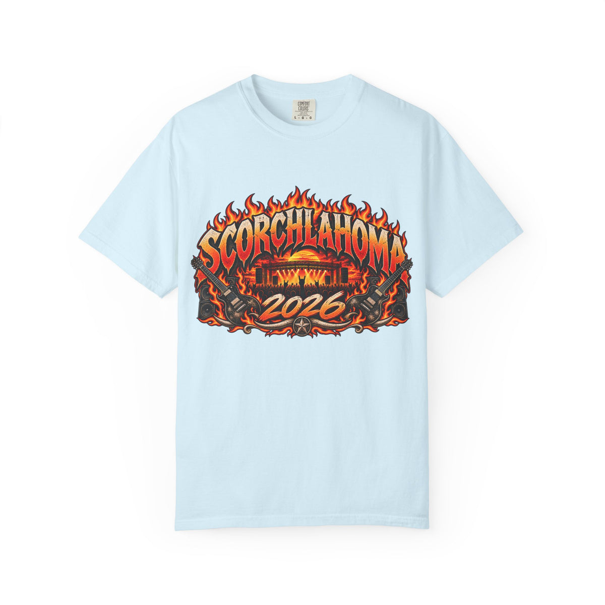 T-Shirt — Scorchlahoma 2026 Flame Graphic Tee