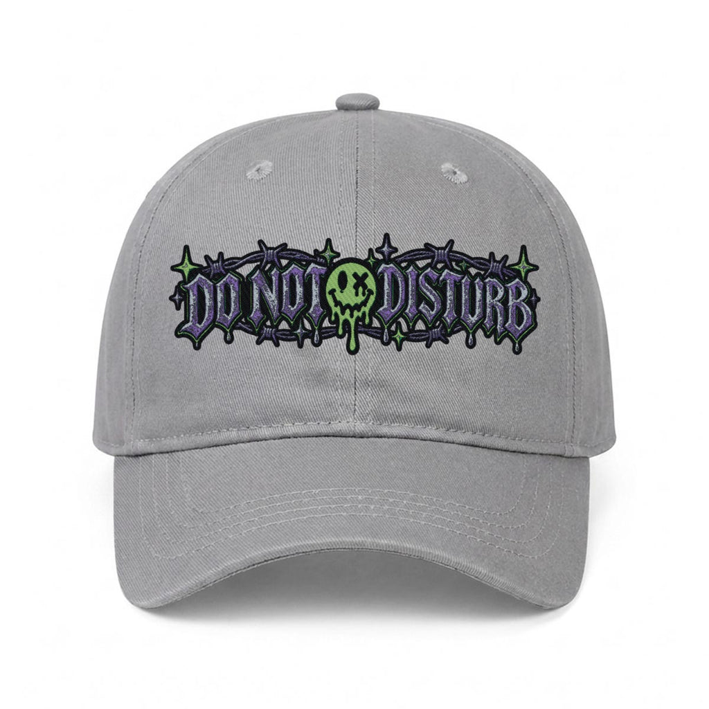 Embroidery Soft-Crown Flat Cap