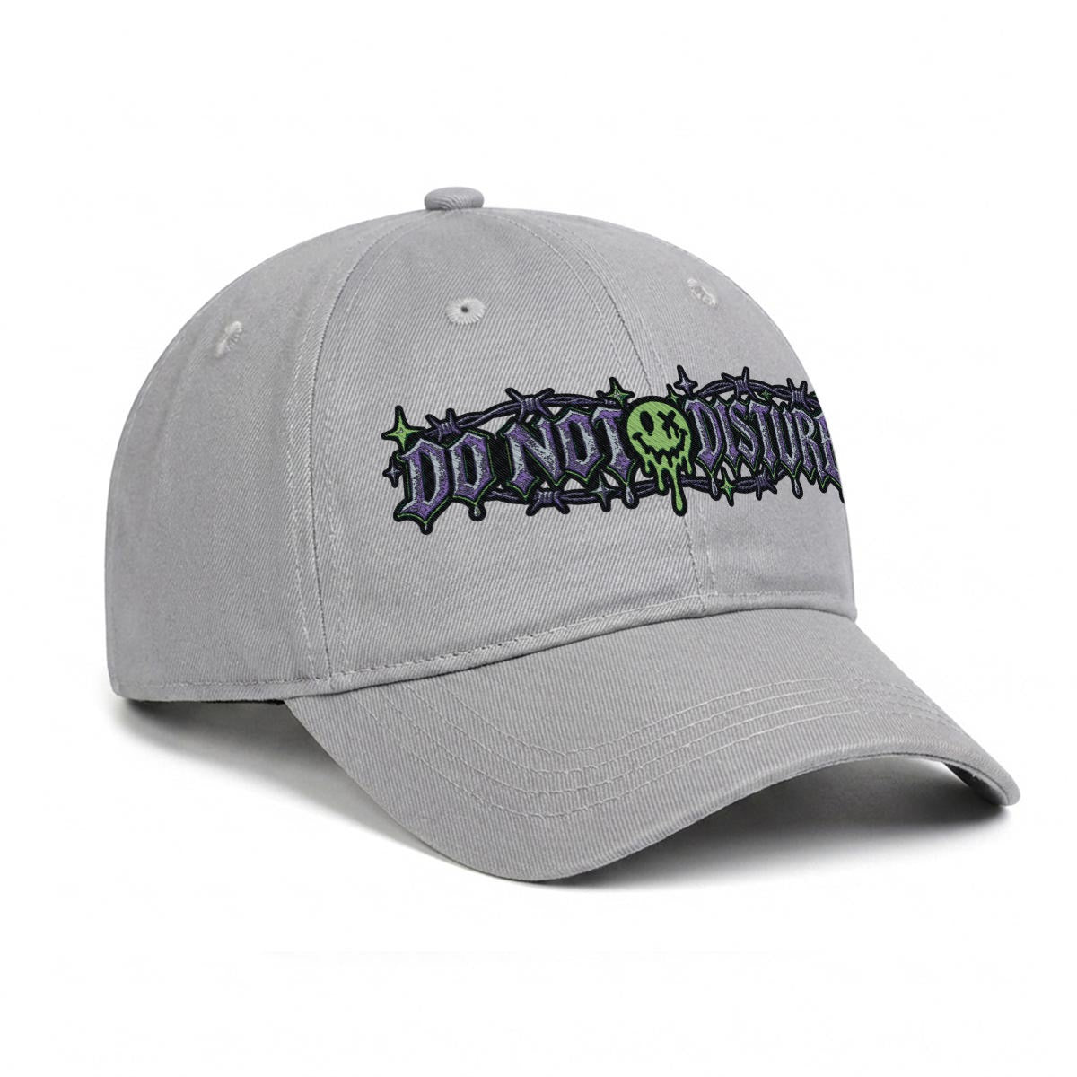 Embroidery Soft-Crown Flat Cap