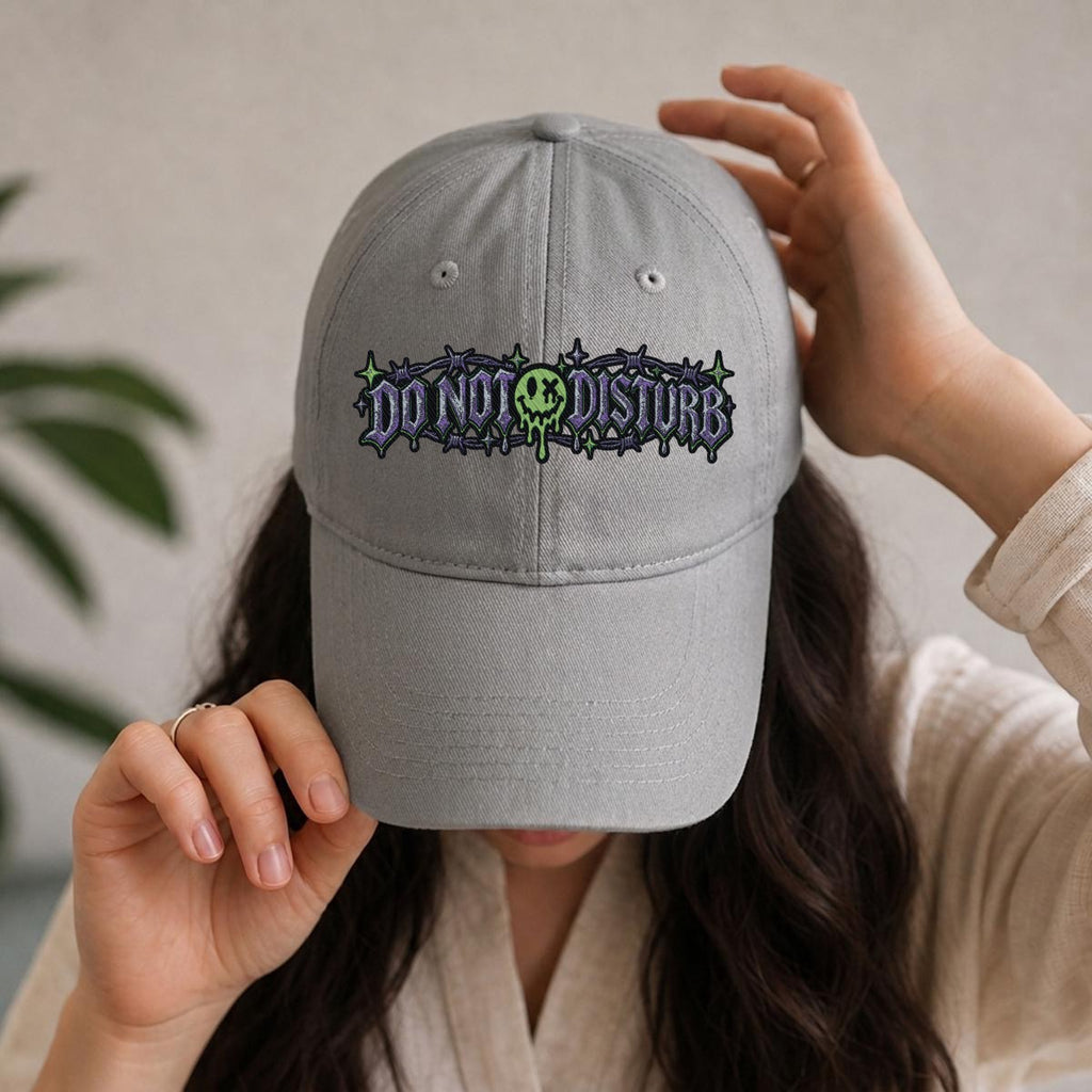 Embroidery Soft-Crown Flat Cap