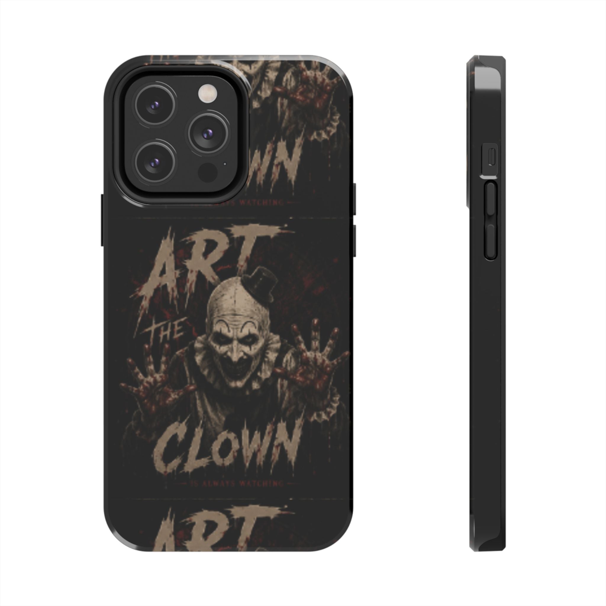 Horror Clown Tough Phone Case — 'Art the Clown' Scary Protective Cover