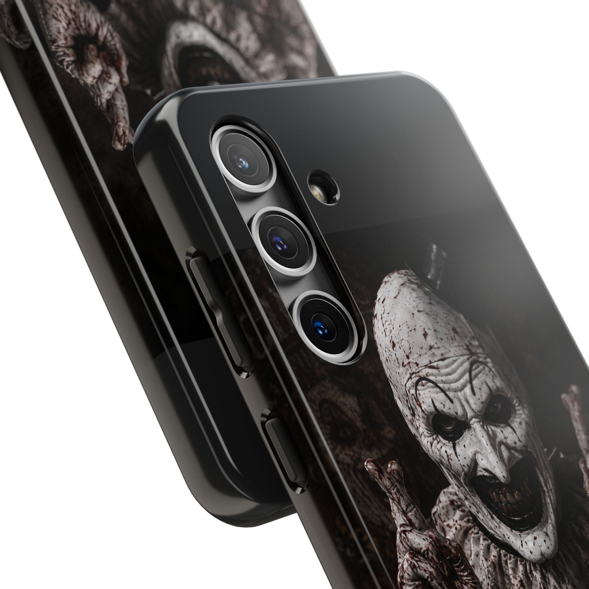 Horror Clown Tough Phone Case — Creepy Scary Clown Protective iPhone Cover
