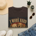 T-Shirt — "I Work Hard So My Dog Can Have a Better Life" Vintage Dog Lover Tee