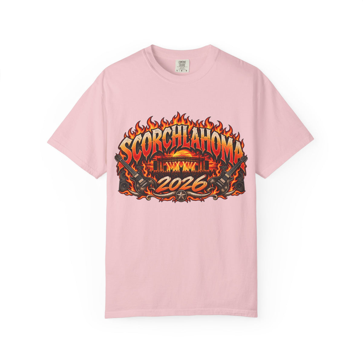 T-Shirt — Scorchlahoma 2026 Flame Graphic Tee