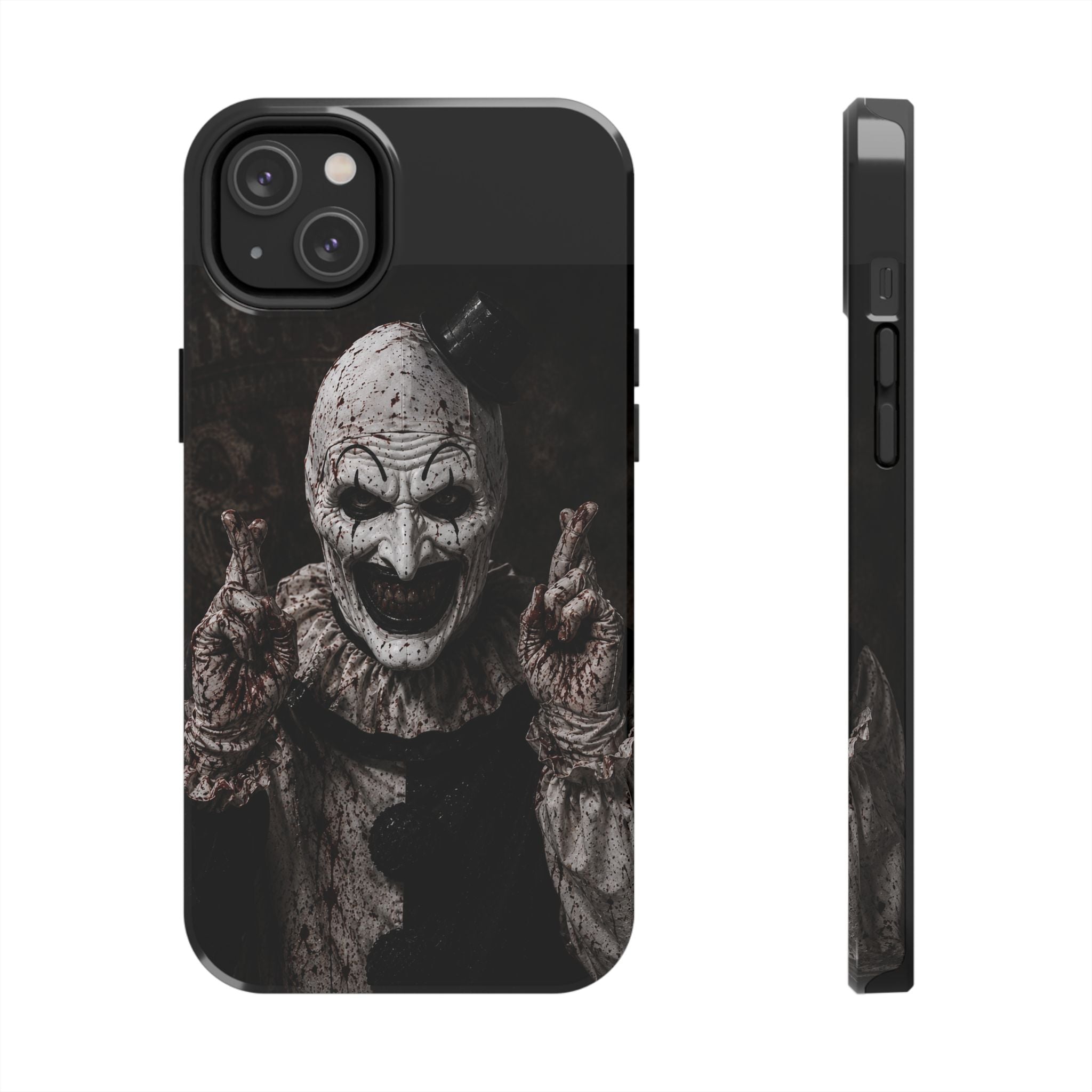 Horror Clown Tough Phone Case — Creepy Scary Clown Protective iPhone Cover