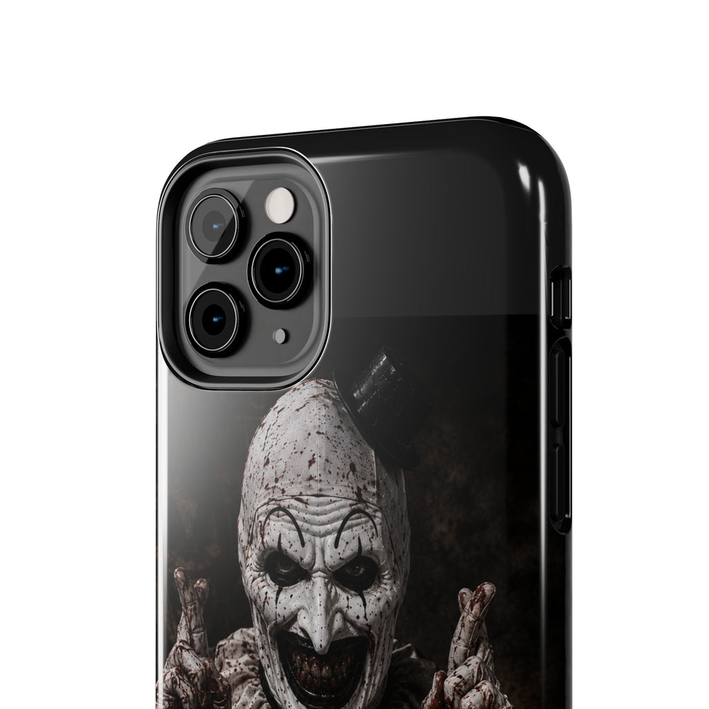 Horror Clown Tough Phone Case — Creepy Scary Clown Protective iPhone Cover