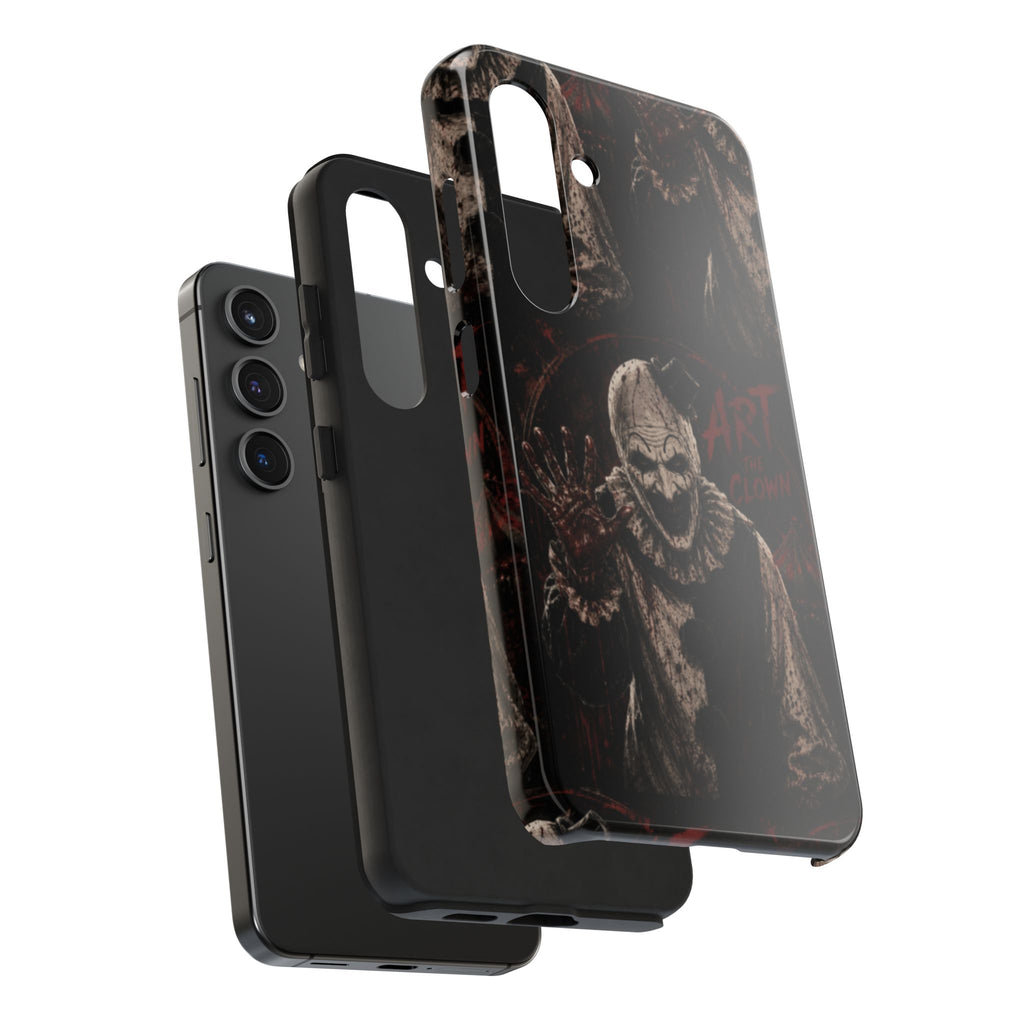 Horror Clown Tough Phone Case — 'Art the Clown' Scary Protective Cover