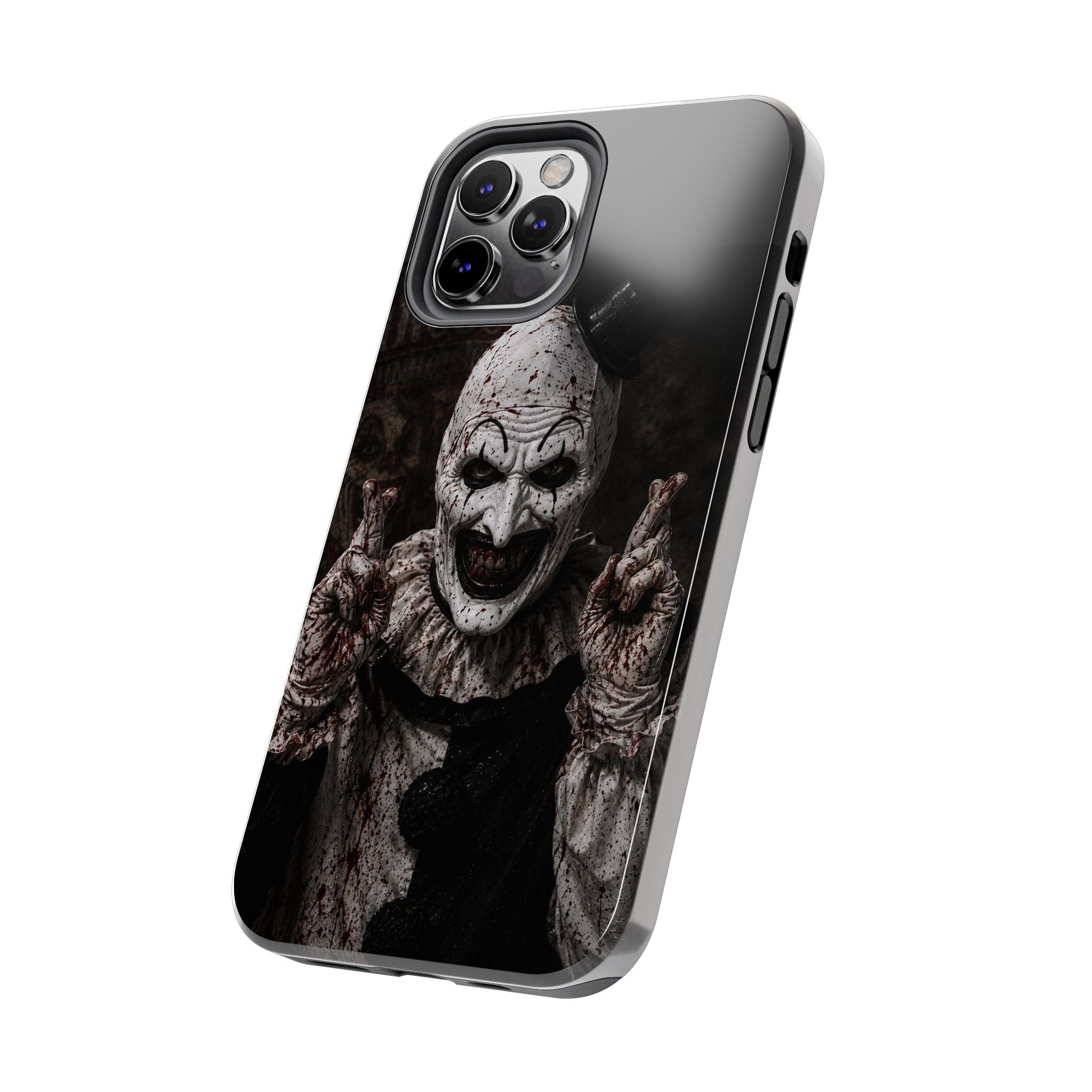 Horror Clown Tough Phone Case — Creepy Scary Clown Protective iPhone Cover