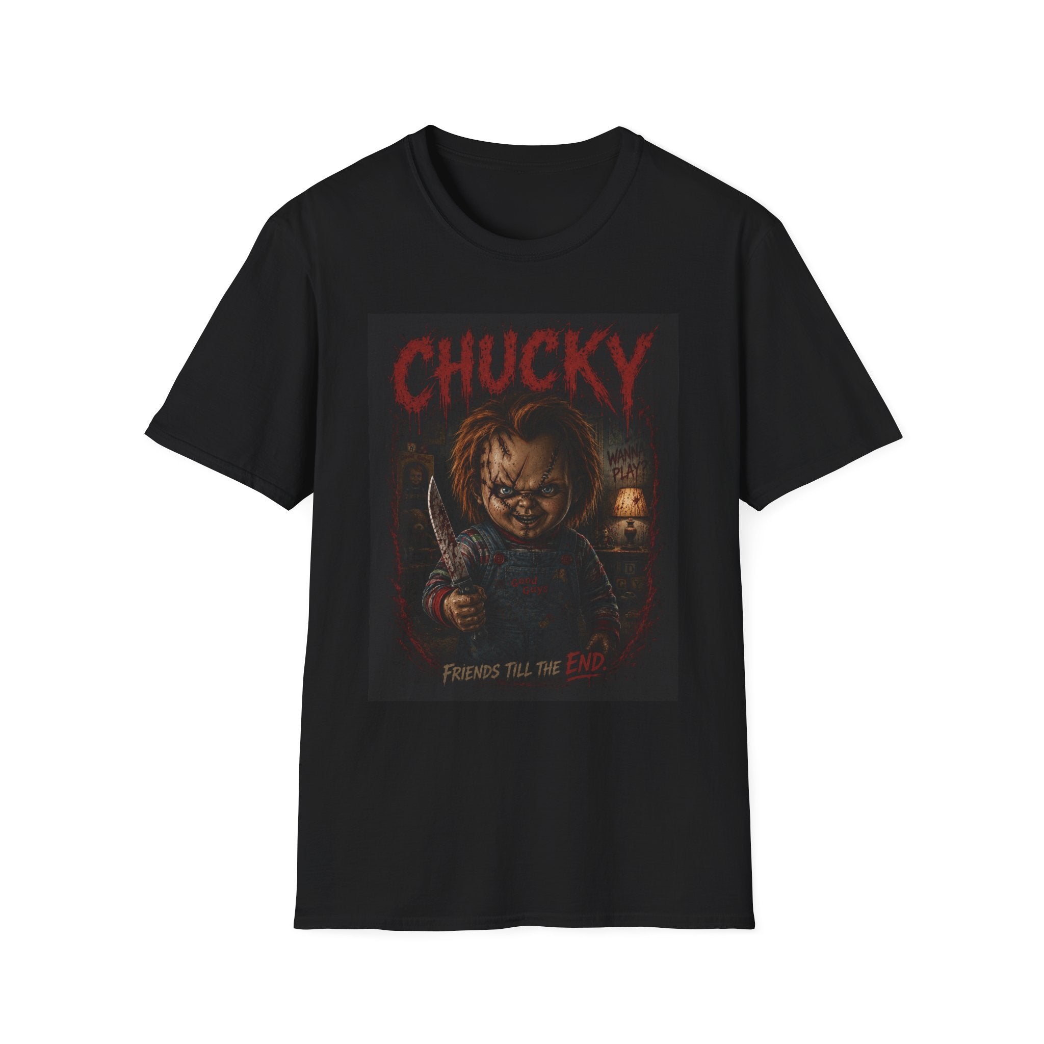 Chucky Horror Movie T-Shirt — Retro Killer Doll Graphic Tee