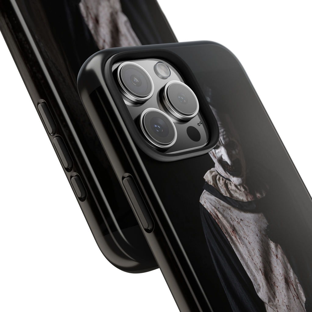 Horror Clown Tough Phone Case – Dark Scary Masked Killer Design for Halloween