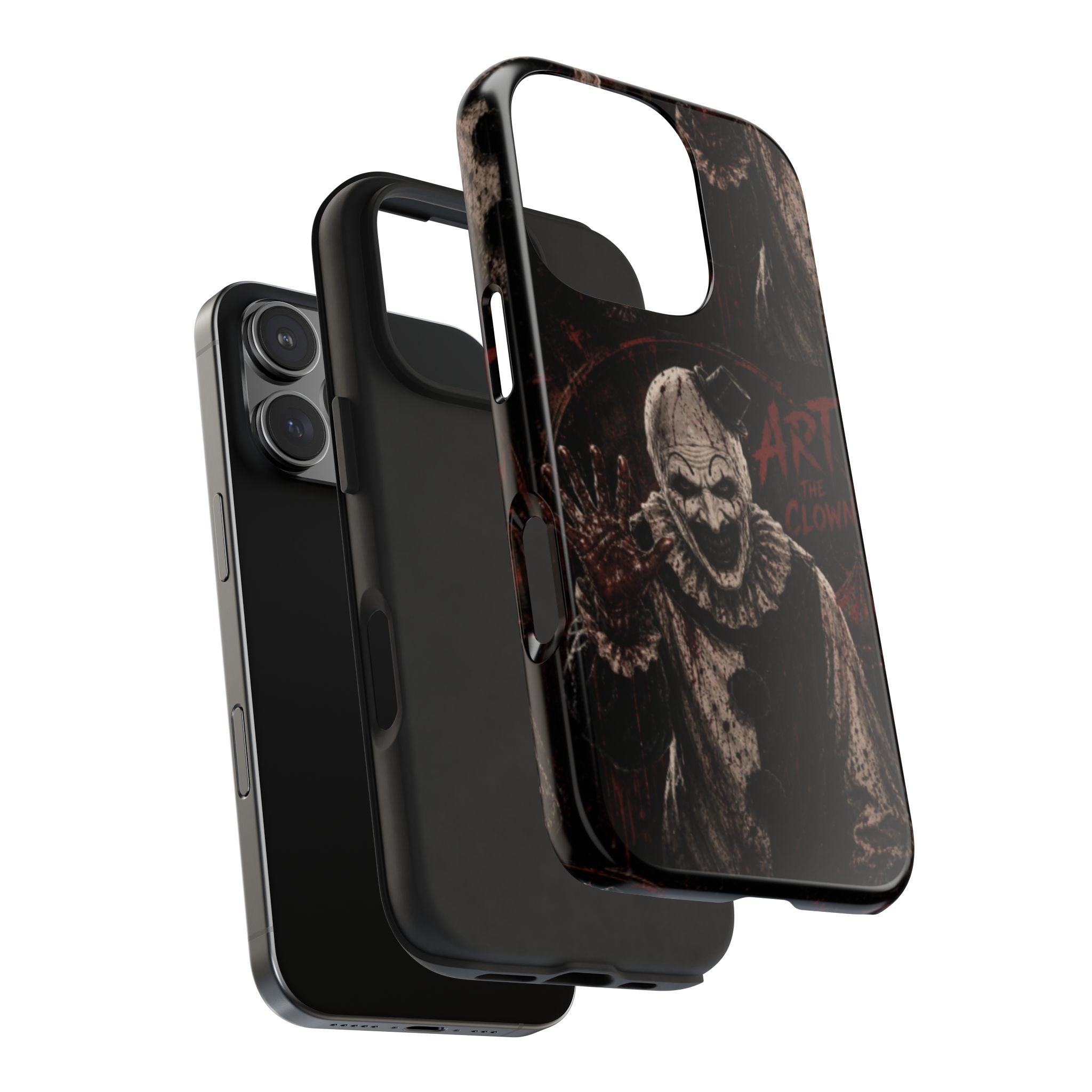 Horror Clown Tough Phone Case — 'Art the Clown' Scary Protective Cover