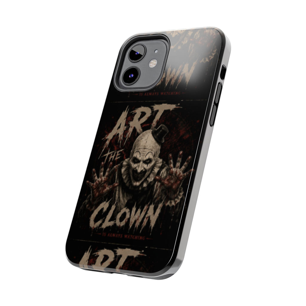 Horror Clown Tough Phone Case — 'Art the Clown' Scary Protective Cover