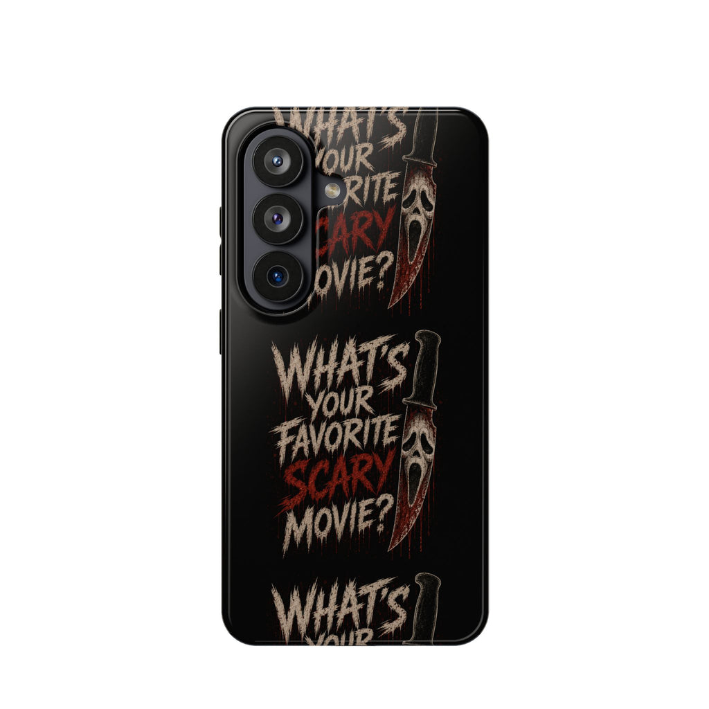 Scream 'What's Your Favorite Scary Movie?' Magnetic Impact Phone Case