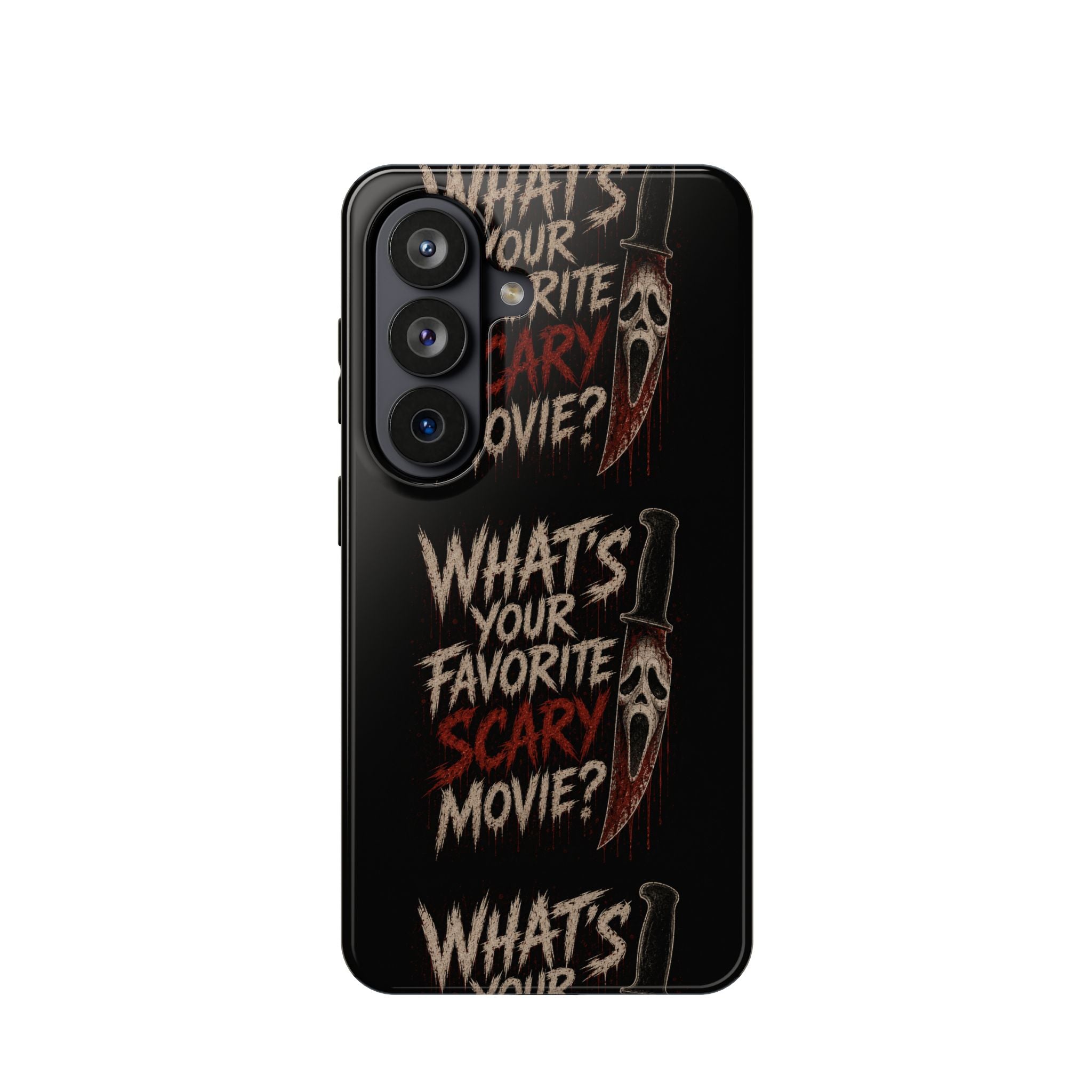 Scream 'What's Your Favorite Scary Movie?' Magnetic Impact Phone Case