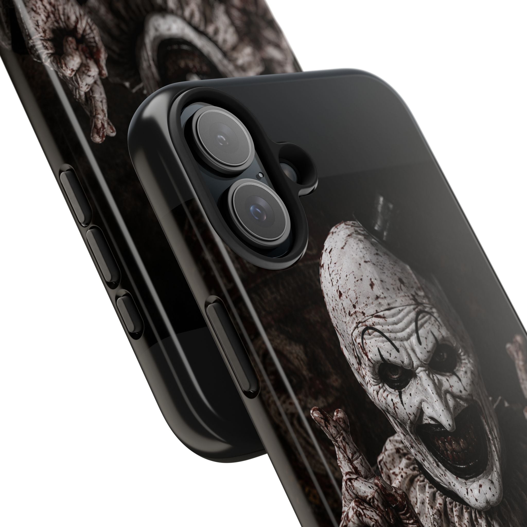 Horror Clown Tough Phone Case — Creepy Scary Clown Protective iPhone Cover
