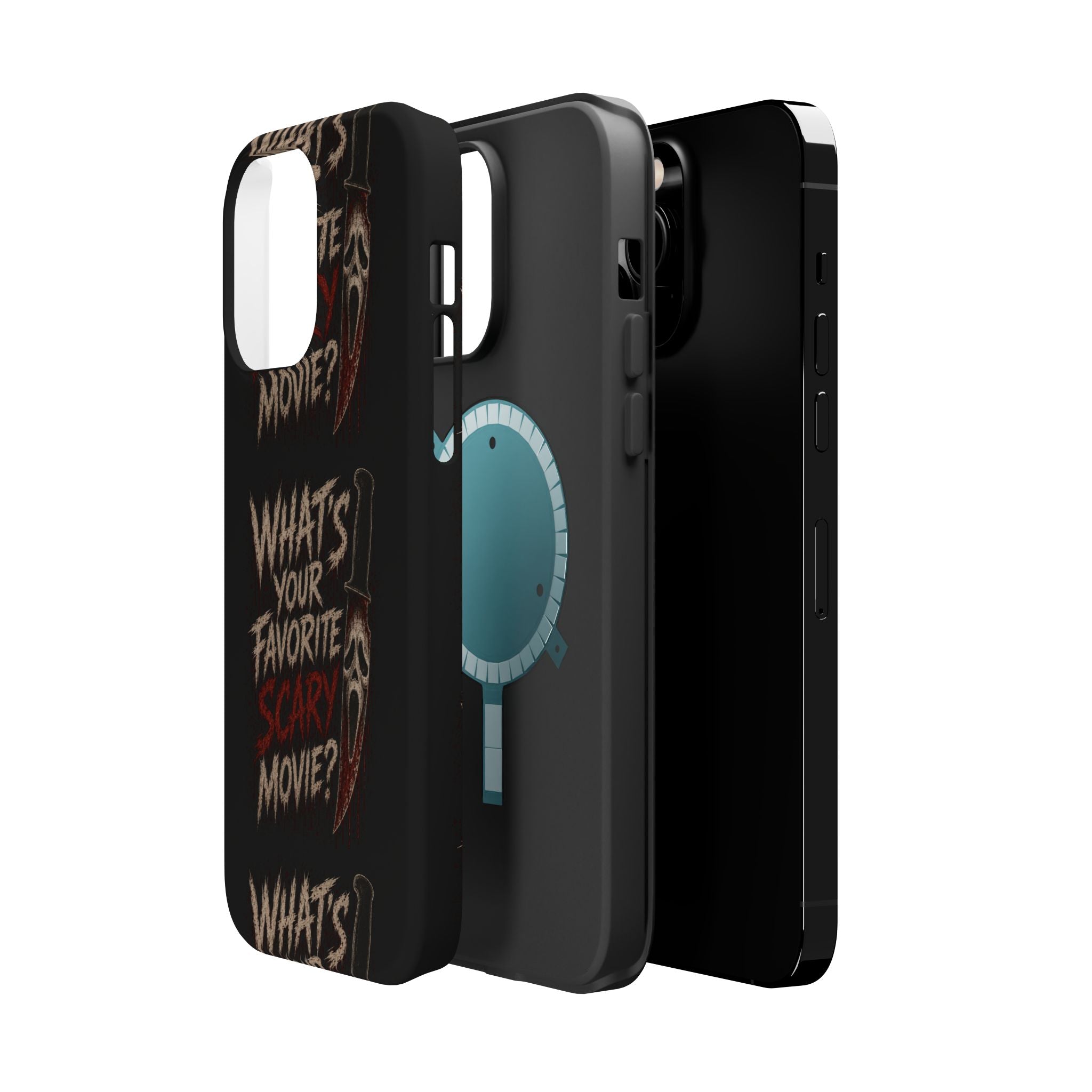 Scream 'What's Your Favorite Scary Movie?' Magnetic Impact Phone Case